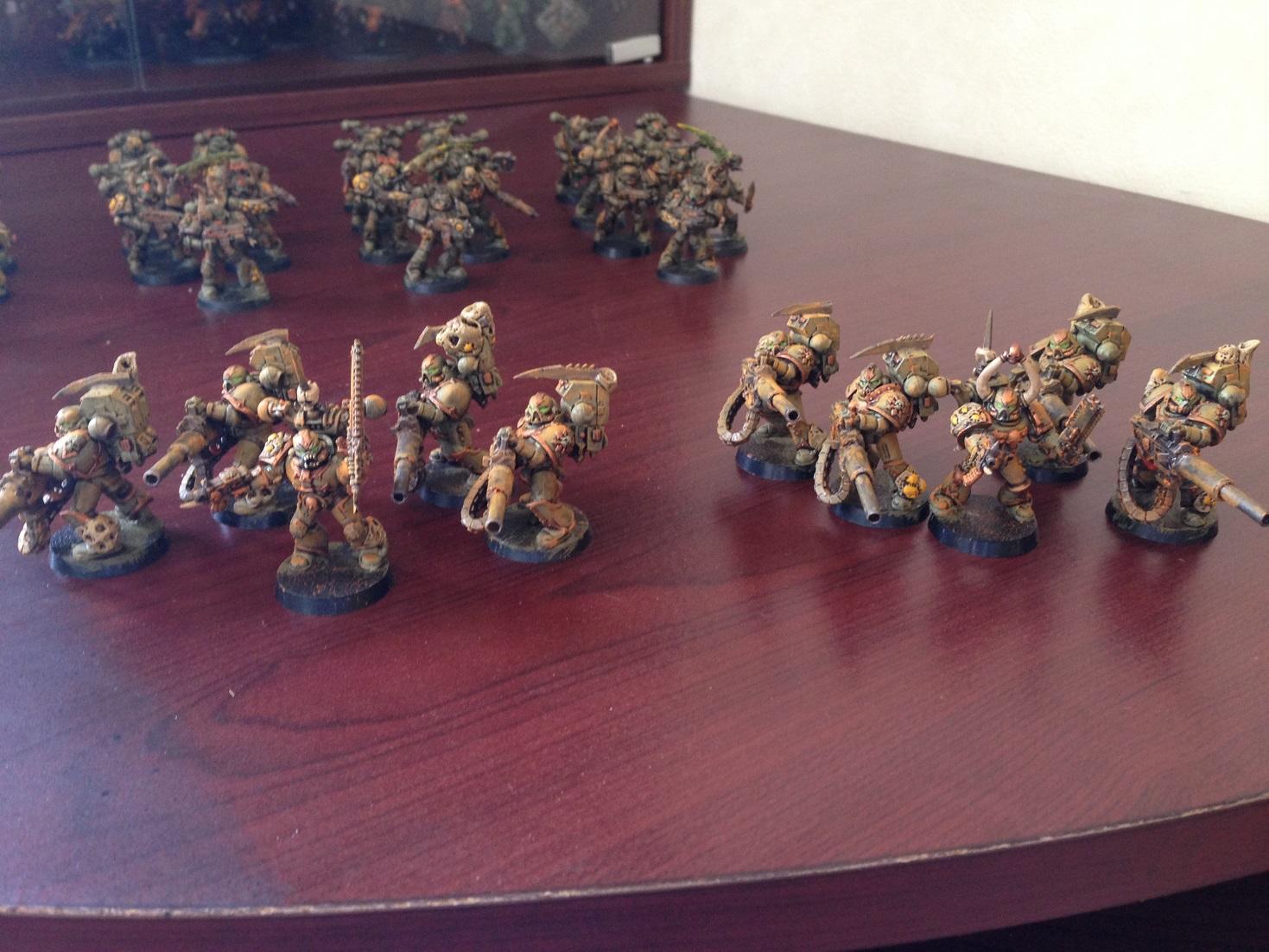 Autocannons, Chaos Space Marines, Havocs, Nurgle