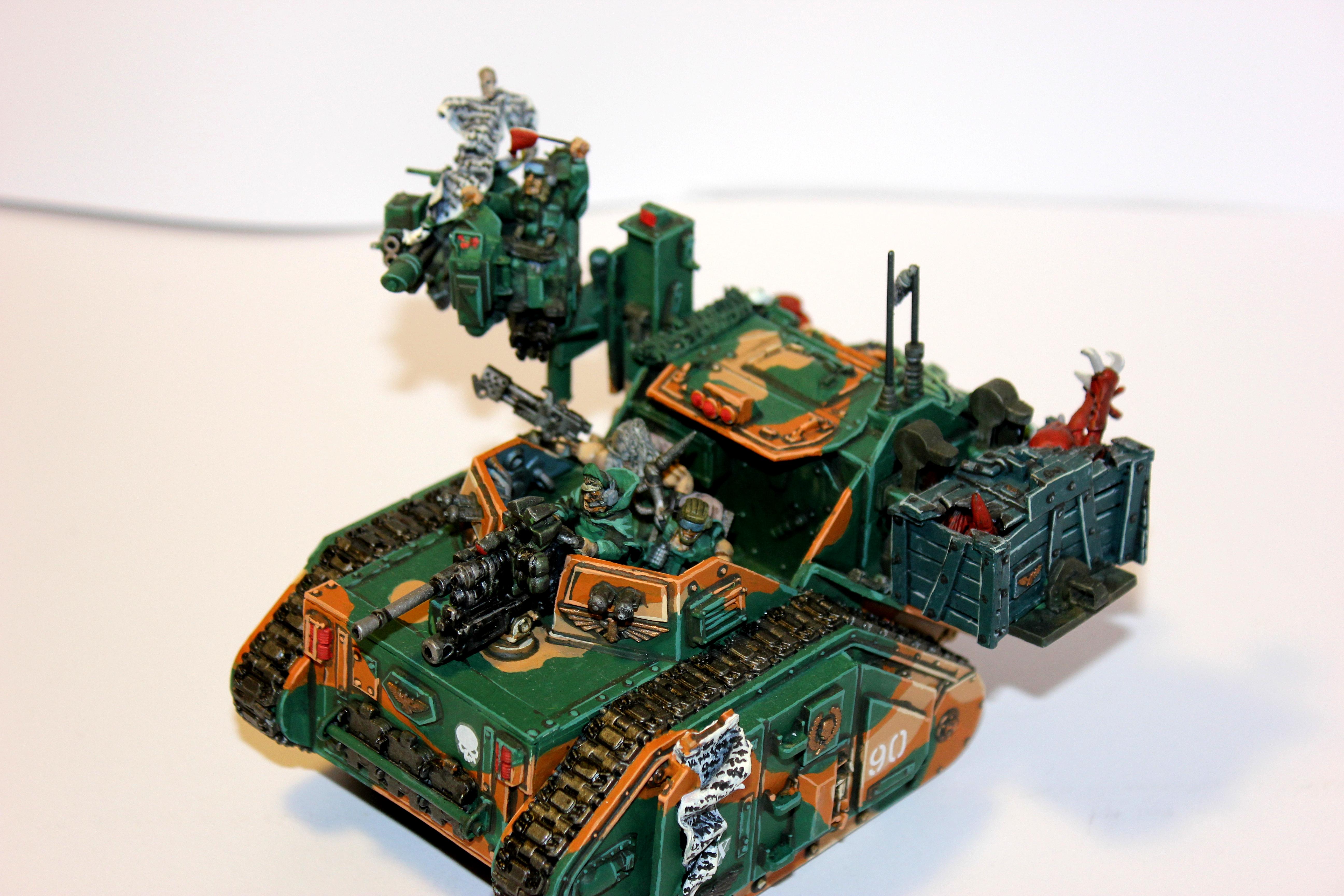 Artillery, Astra Militarum, Basilisk, Chim&auml;re, Chimera, Conversion, Demolisher, Greif, H&ouml;llenhund, Hellhound, Imperial Armee, Imperial Guard, Imperiale Armee, Kolossus, Lasercannon, Leman Russ, Medusa, Multilase, Panzer, Tank, Warhammer 40,000