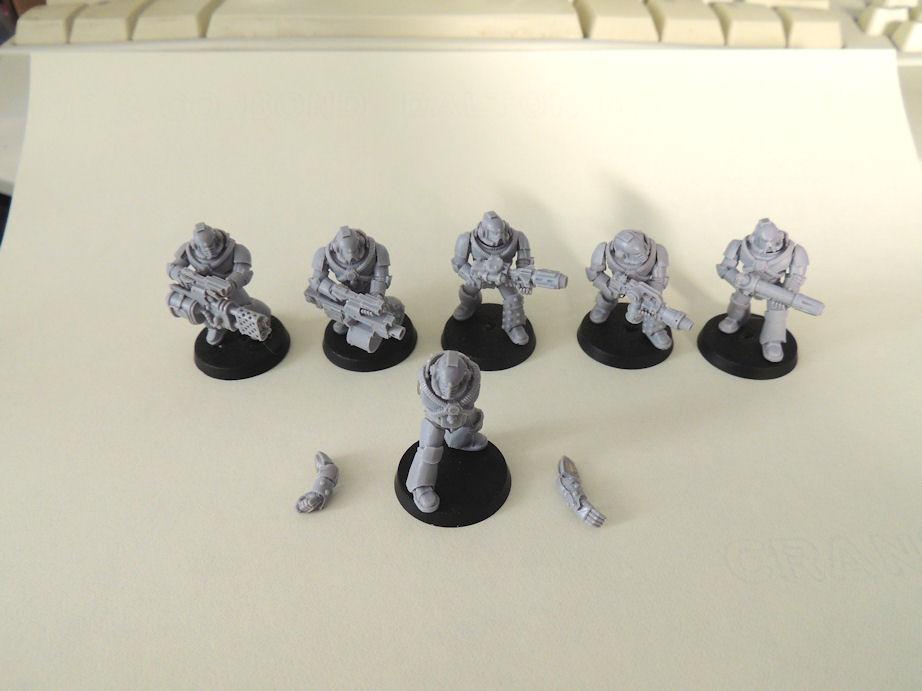 Magnetized options-Mk IV Pre-heresy marines