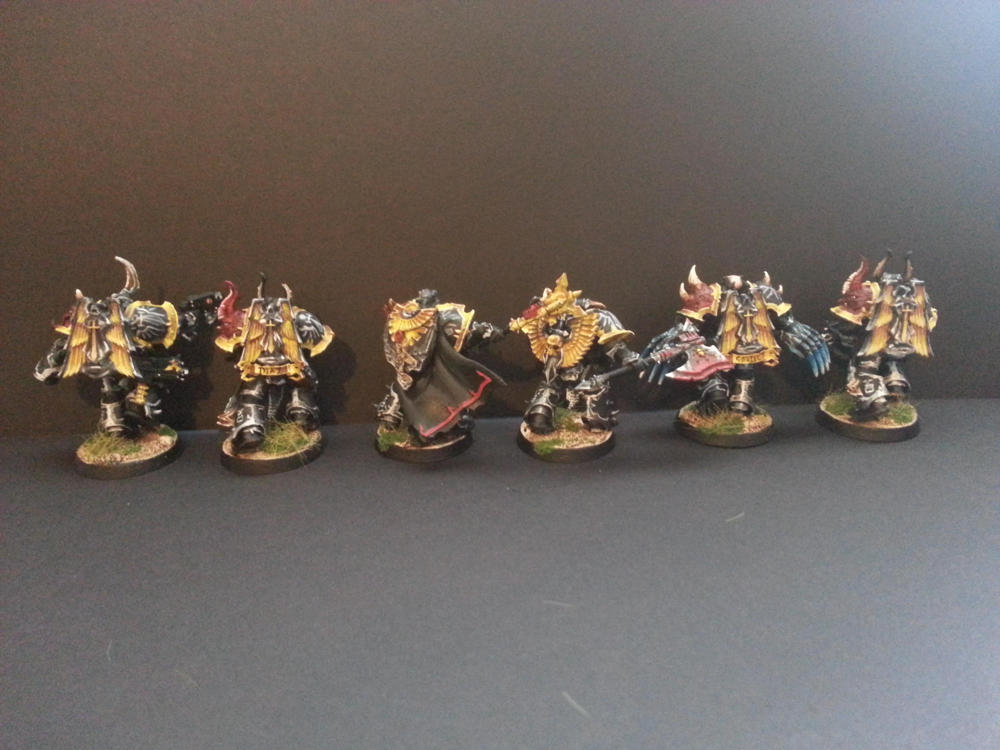 Chaos, Chaos Space Marines, Chosen, Non-Metallic Metal, Warhammer 40,000