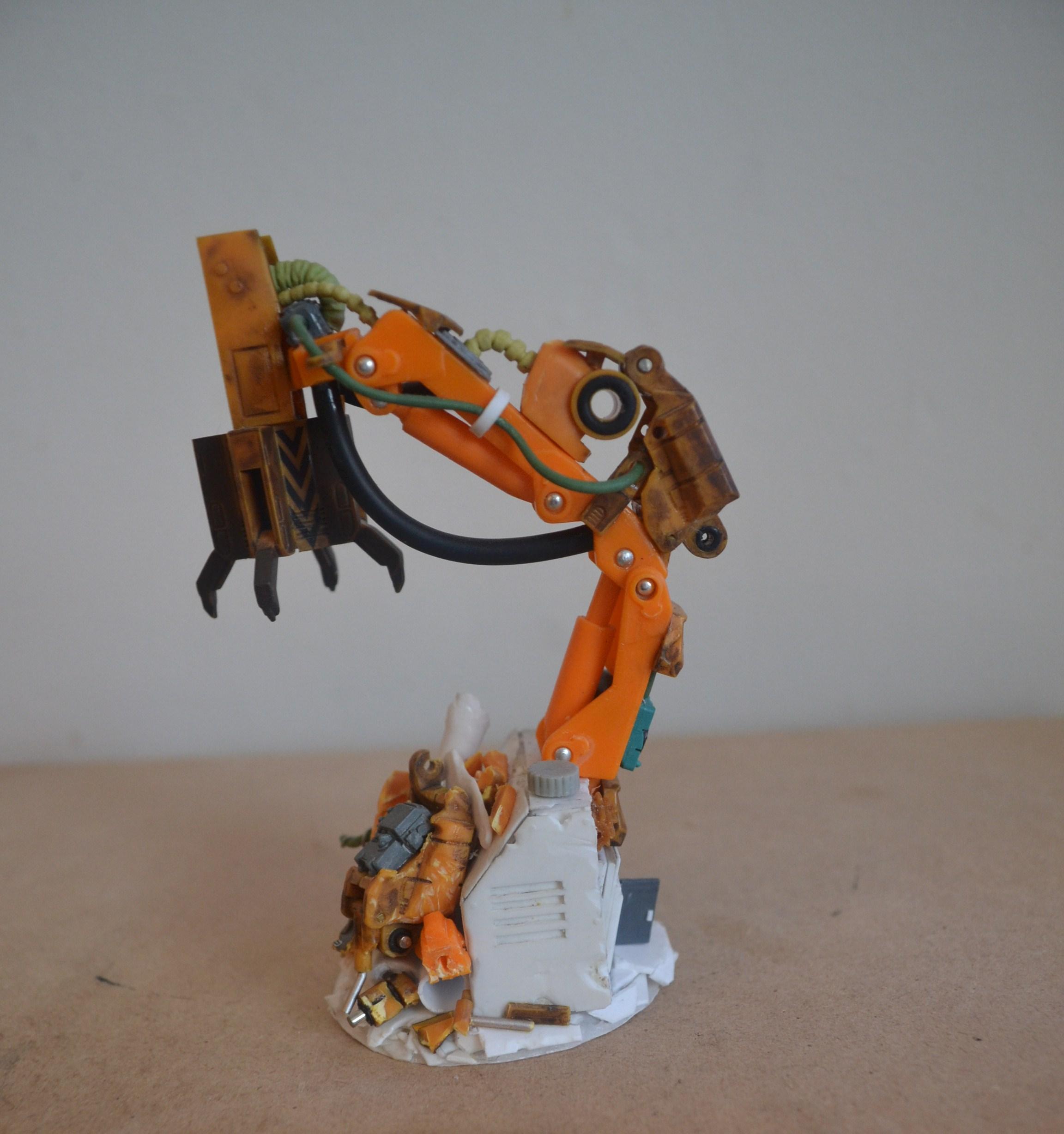 Arms, Junk, Robot, Terrain