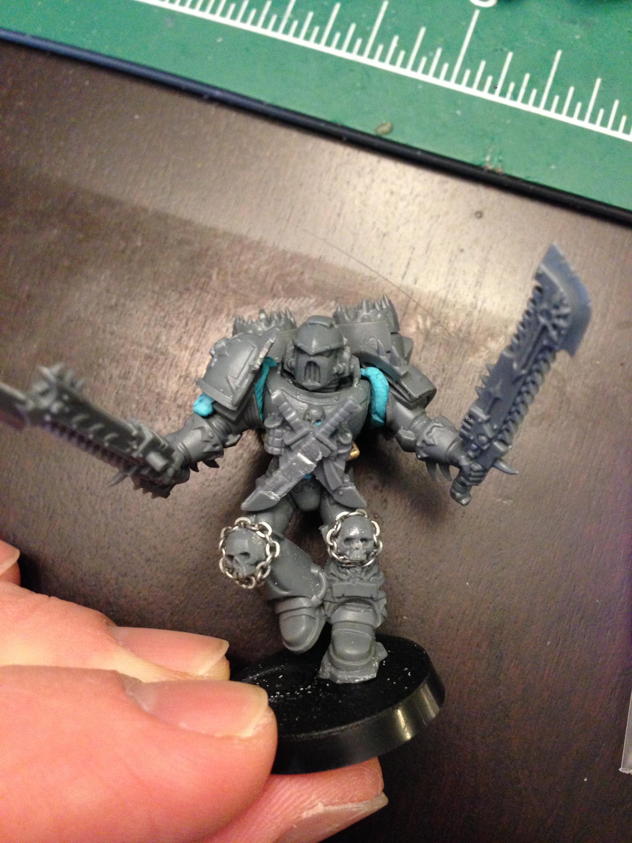 Champion, Chaos Space Marines, Chosen, Close Combat Weapon, Conversion, Khorne, Nurgle, Possessed, Raptors, Slaanesh, Space Marines, The Everliving, Tzeentch, Warhammer 40,000