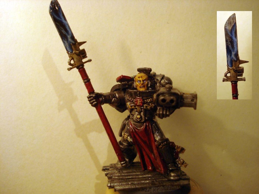 Face, Grey Knights, Halberd, Inquisition, Justicar, Power Armour, Psyker, Strike Squad