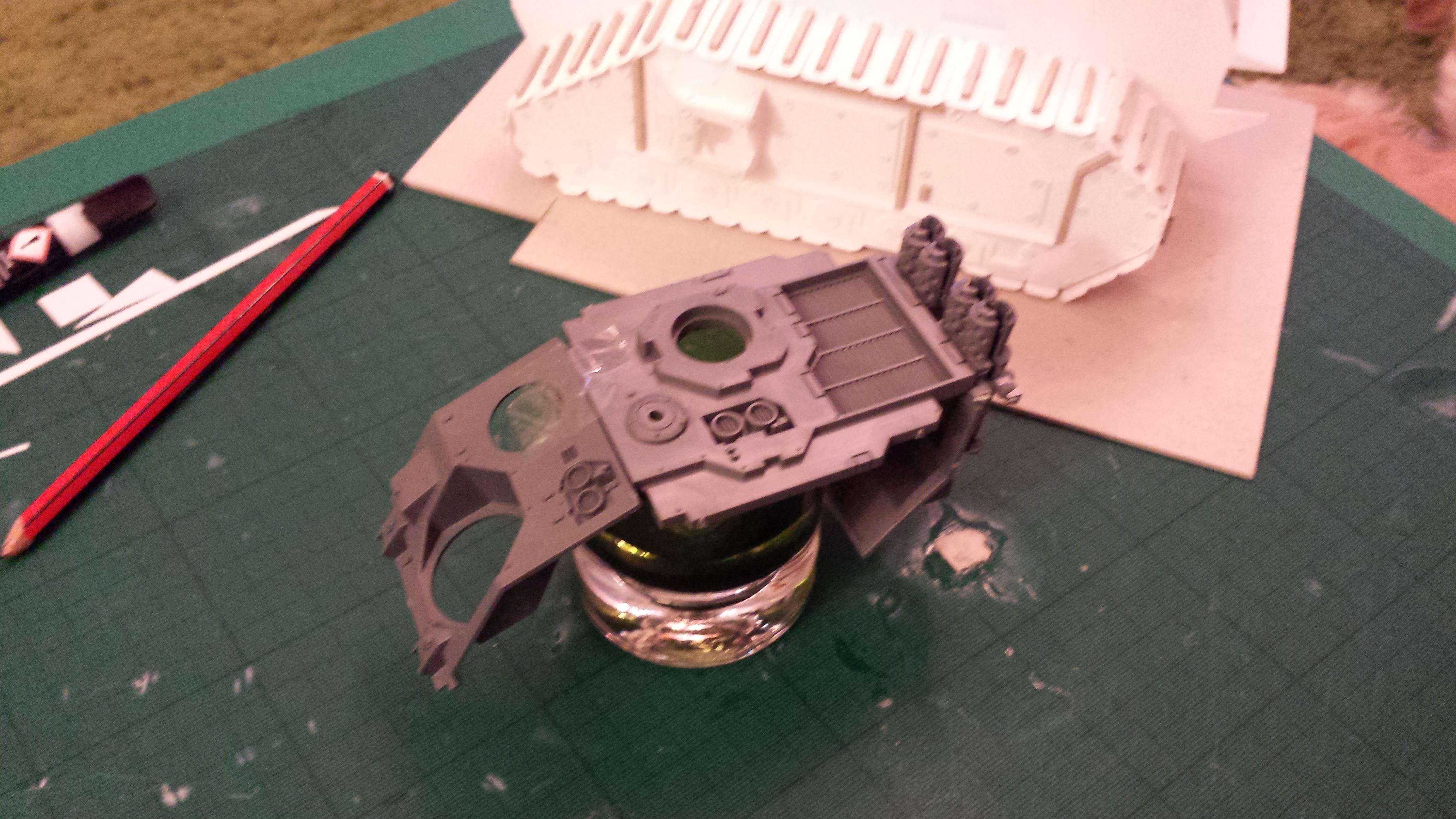 Assault Carrier, Estoc, Kit Bash, Scratch Build