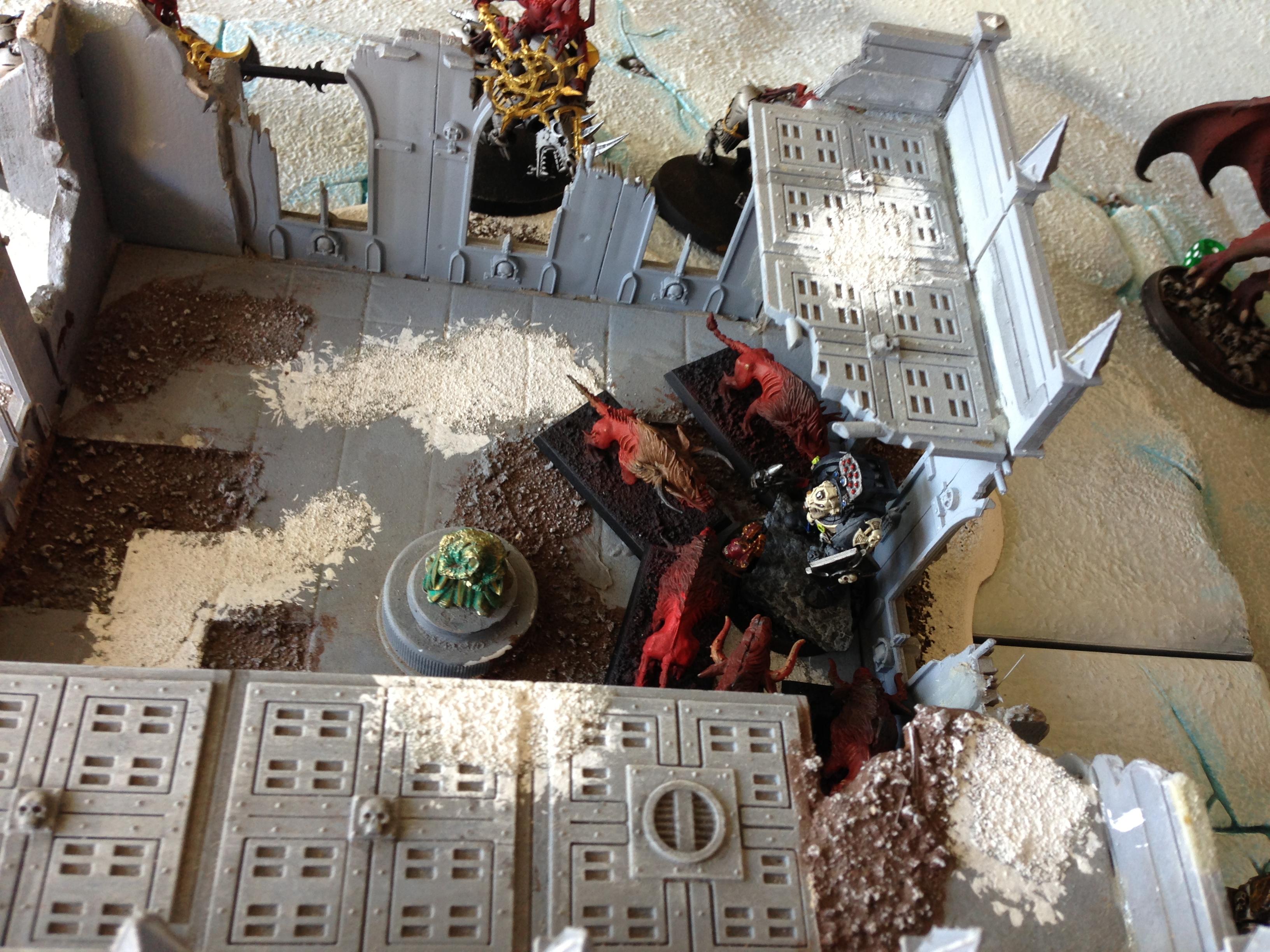 Apocalypse, Battle Report, Chaos, Chaos Space Marines, Daemons, Iron Warriors