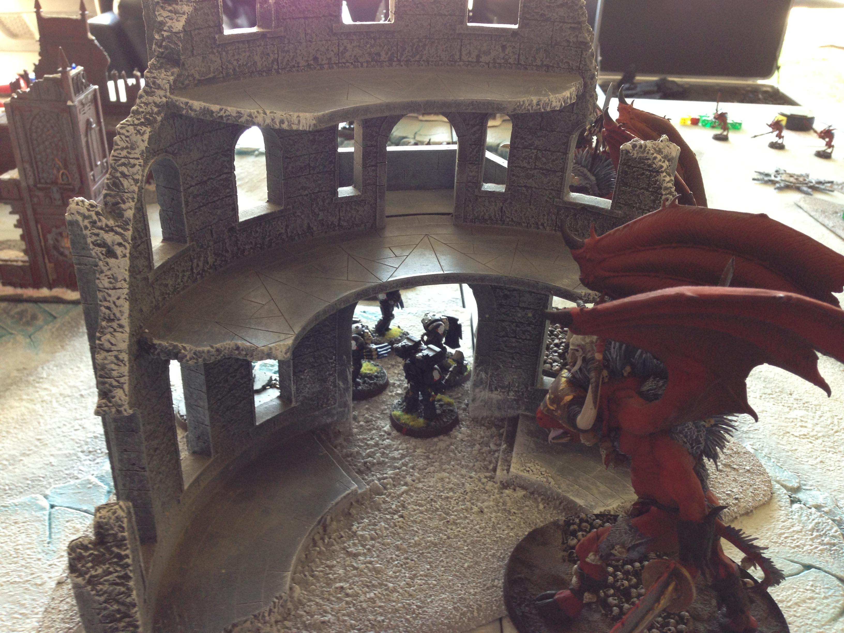 Apocalypse, Battle Report, Chaos, Chaos Space Marines, Daemons, Iron Warriors