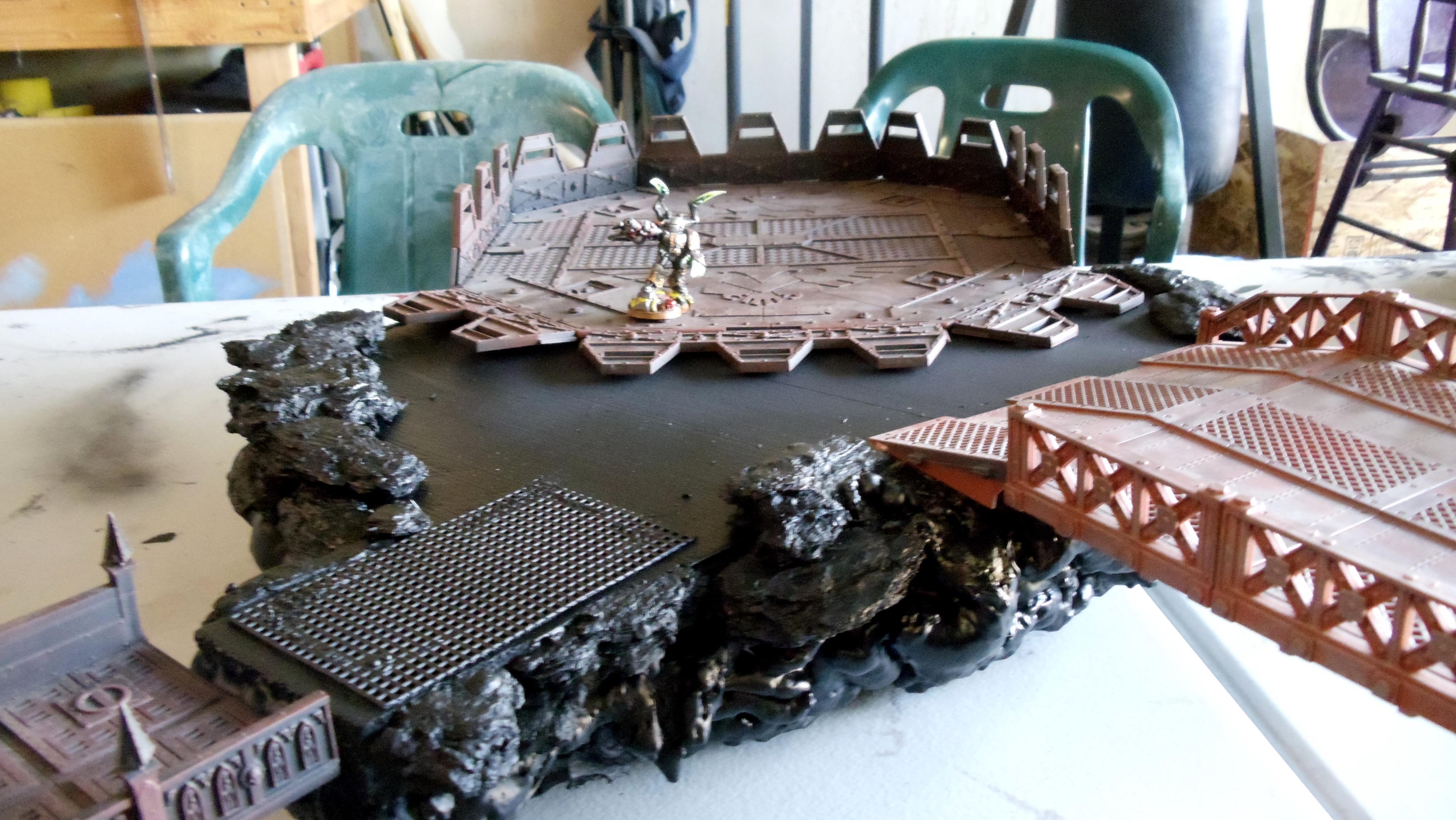 Game Table, Terrain, Trenches