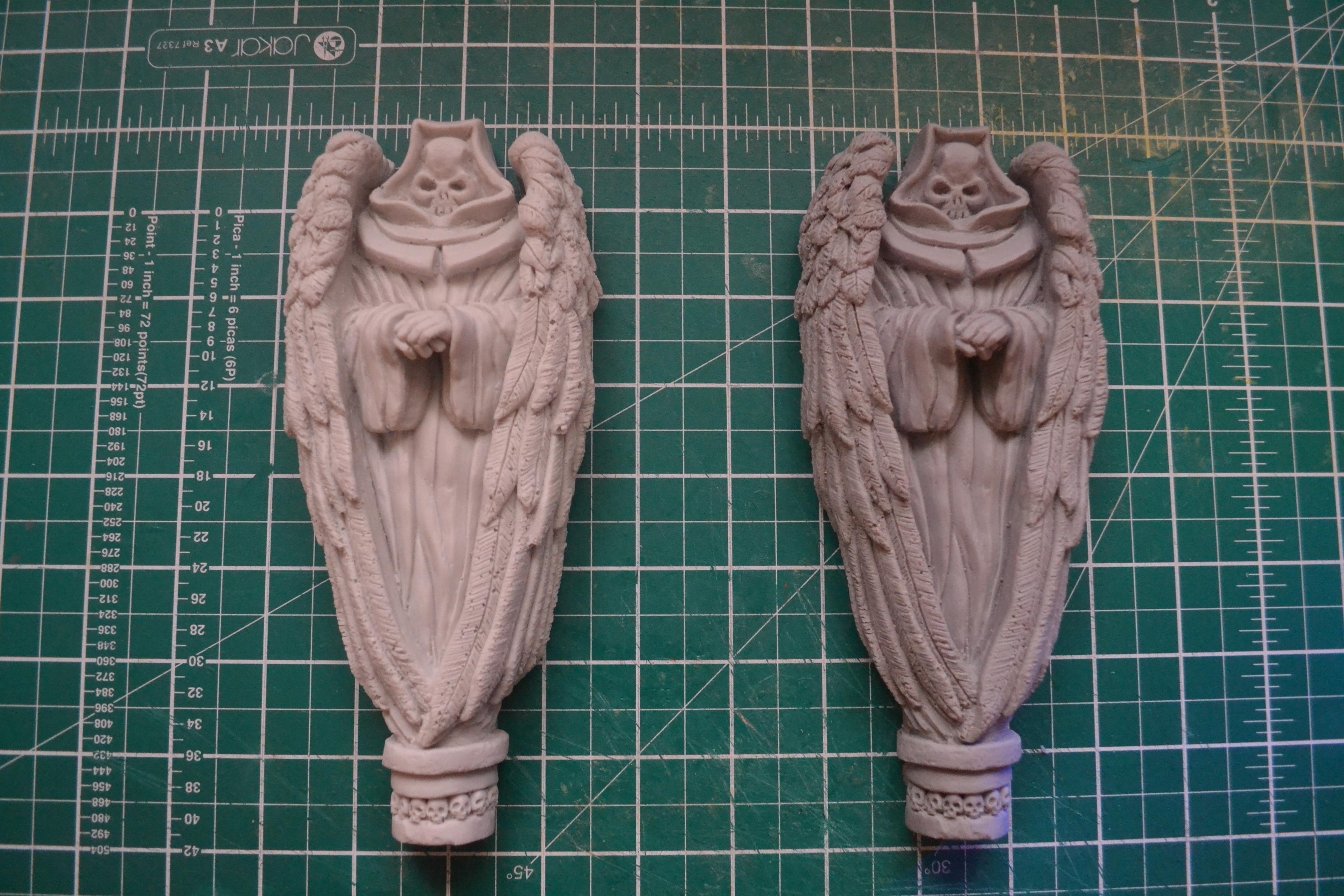 Angel, Death, Gargoyle, Terrain
