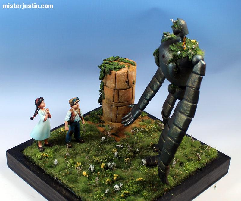 Diorama, Dkok Commissar Wips, Landscaping Truck, Laputa Robot