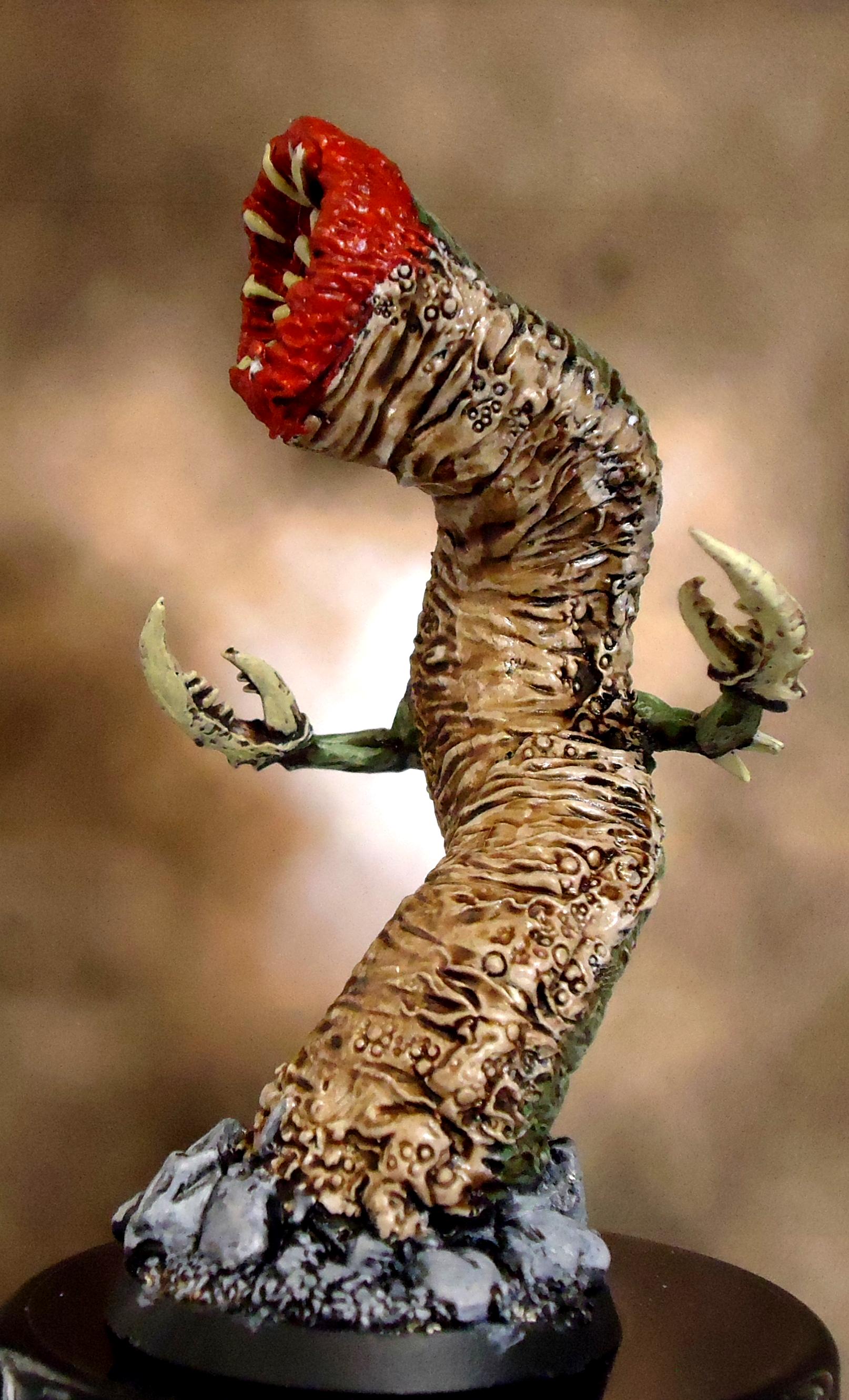 Beast Of Nurgle, Bones, Chaos, Daemons, Nurgle, Worm