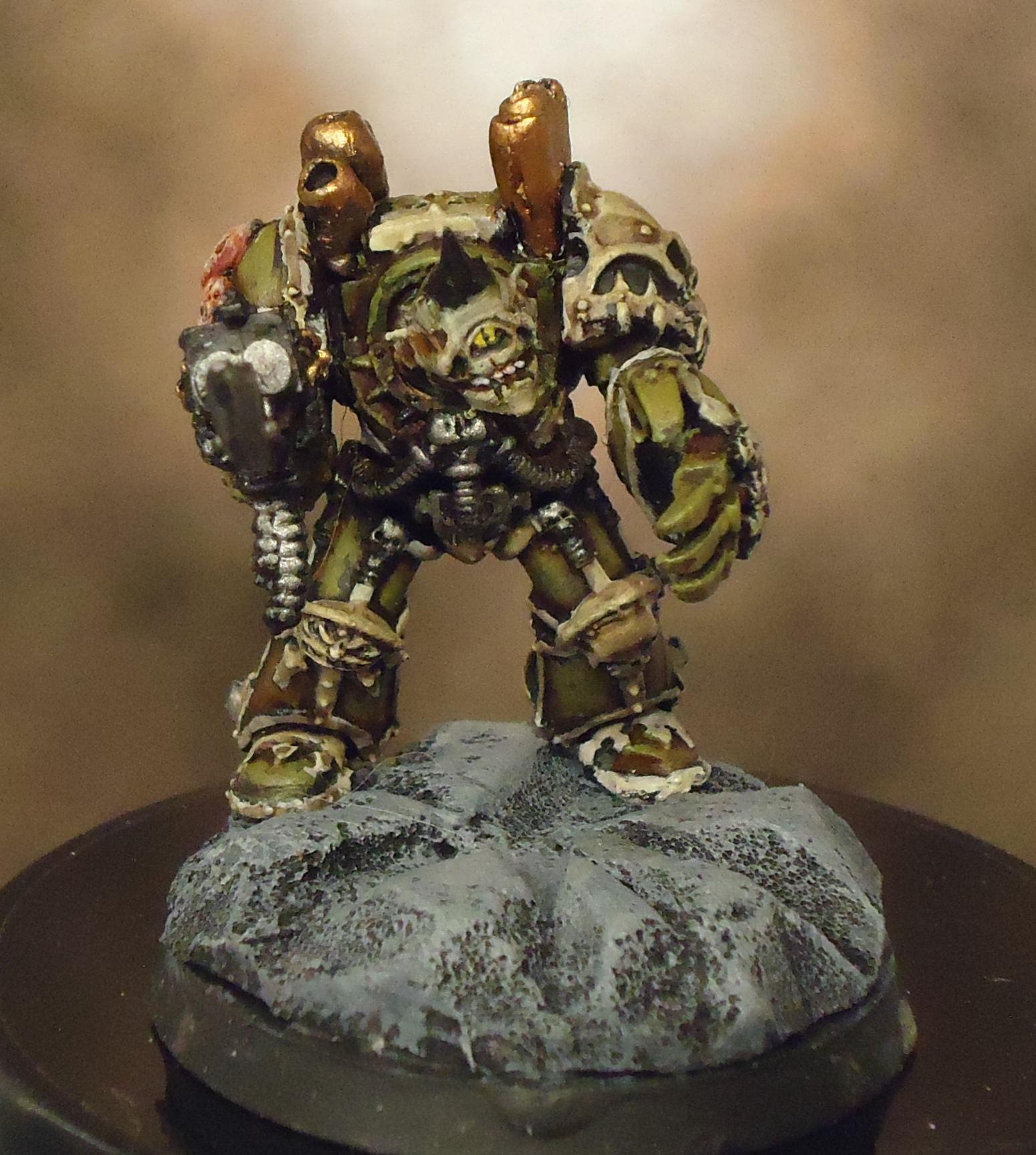 nurgle terminator with power fist5