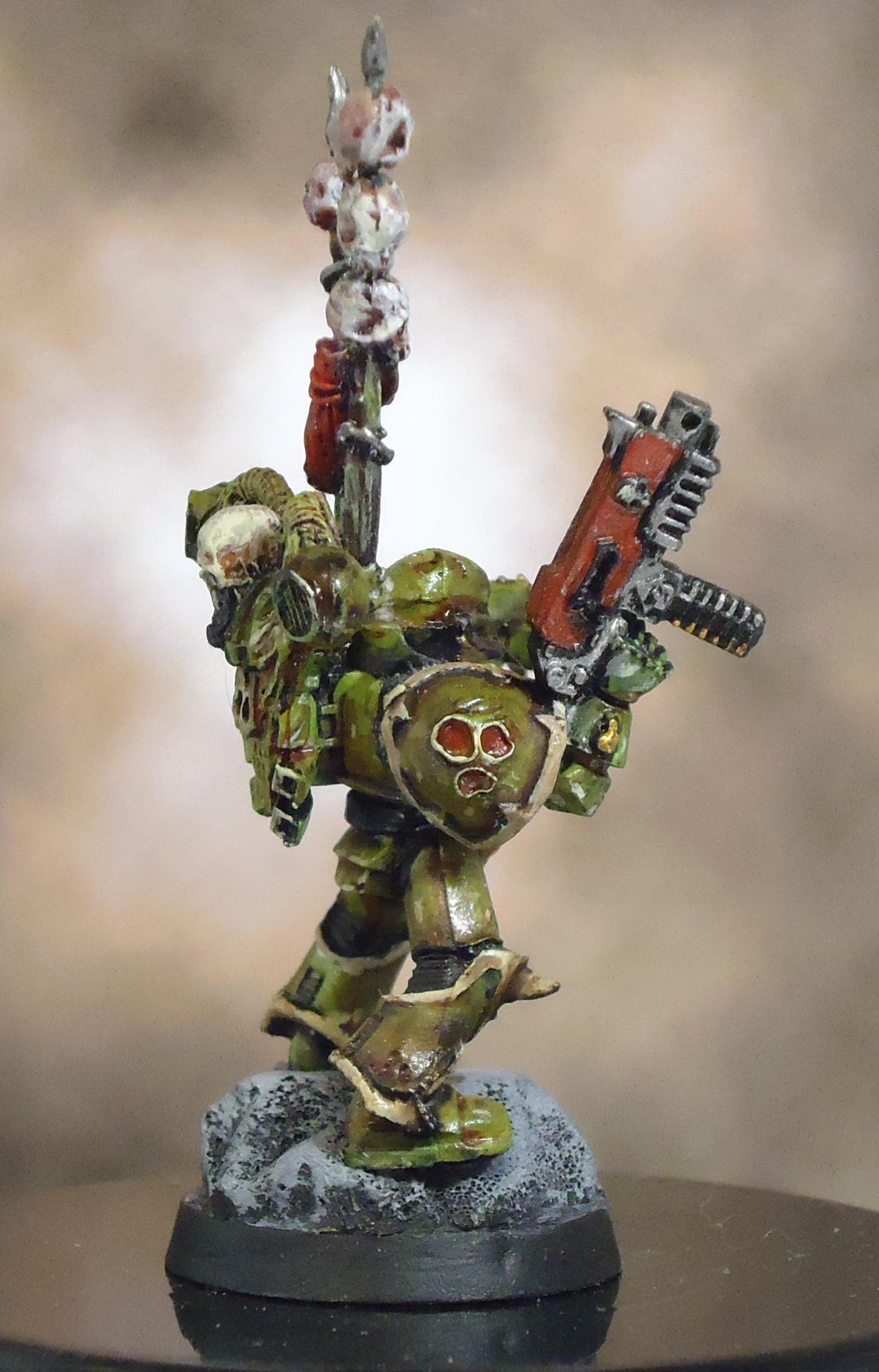 Chaos Space Marines, Death Guard, Decay, Plague Marines, Power Fist, Rot