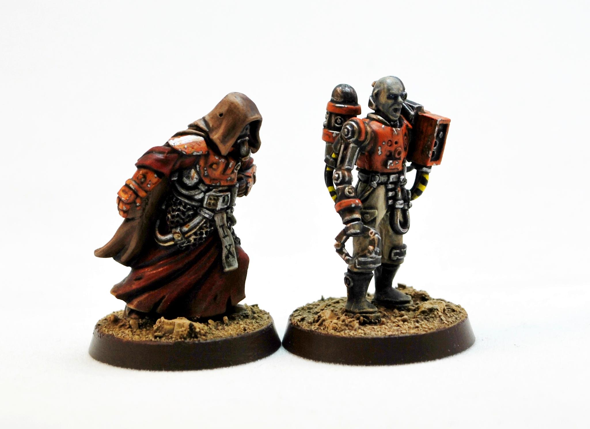 Adeptus Mechanicus, Cyborg, Miniatures Of The North, Servitors, Tech Priest, Techno Communion