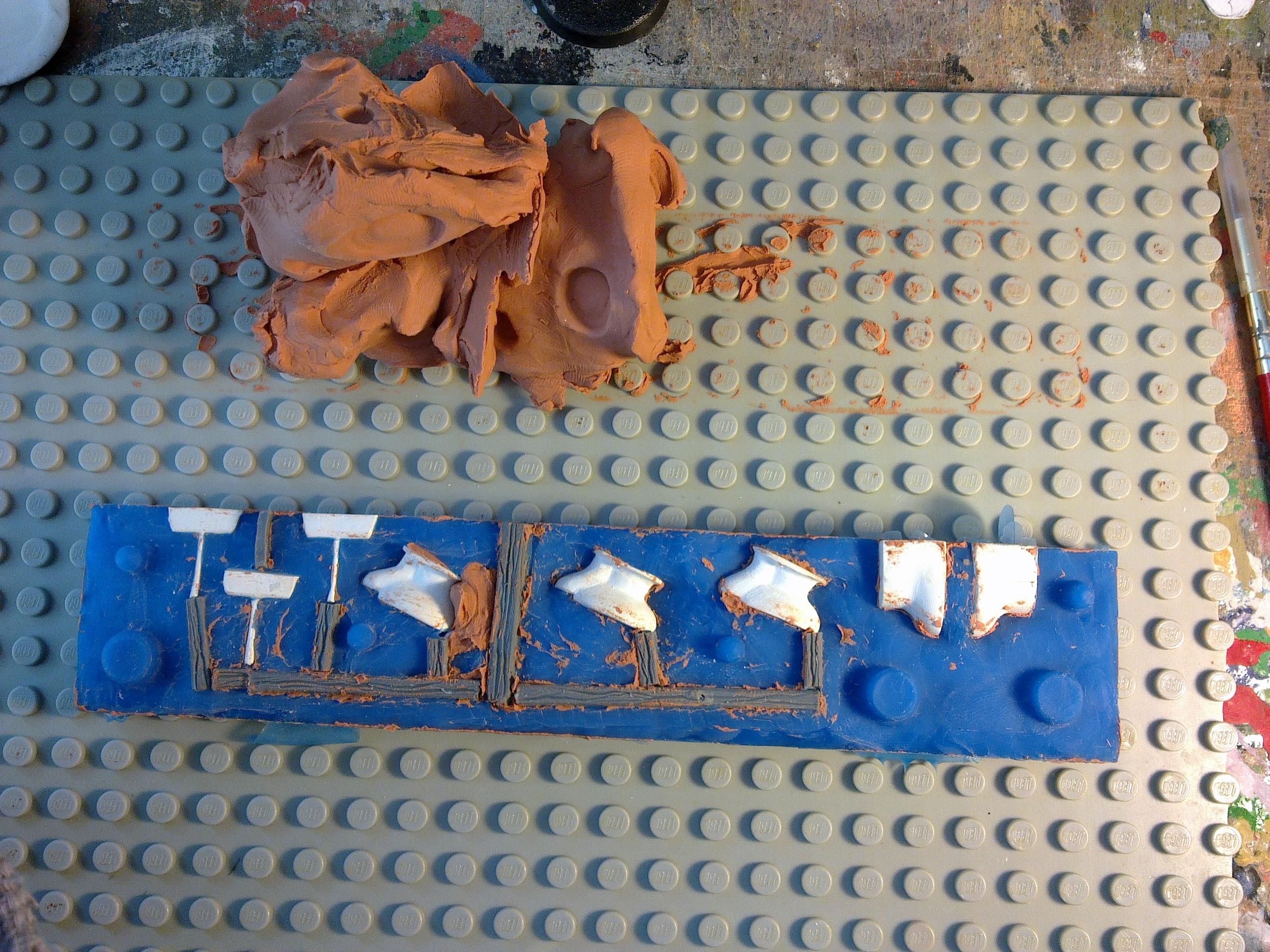 First half of my first mould demoulded