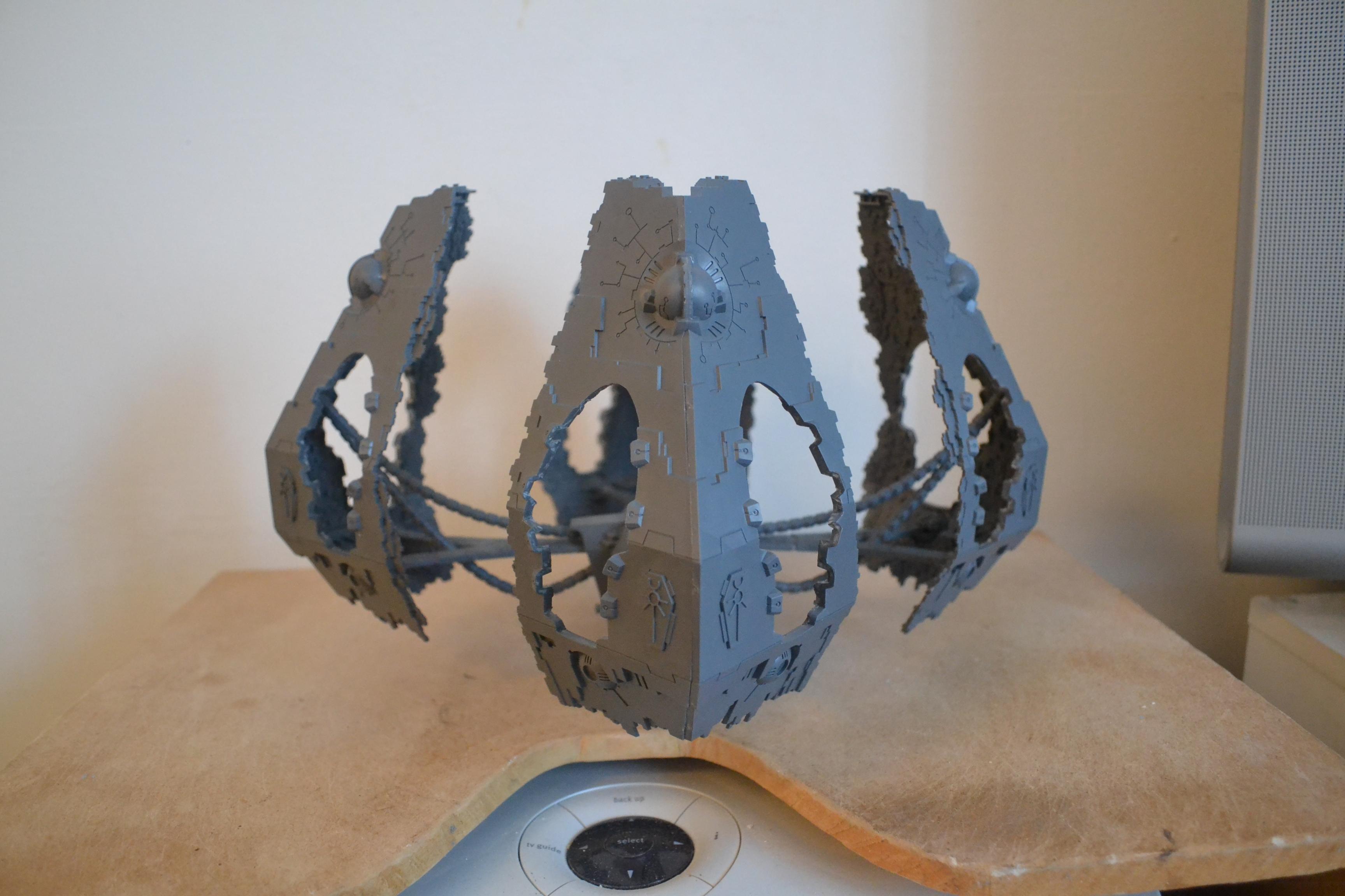 C'tan, Canoptek, Conversion, Guardians, Leach, Monolith, Necrons, Nightbringer, Pyramid, Sculpting, Tesseract Vault, Warhammer 40,000, Warhammer Fantasy