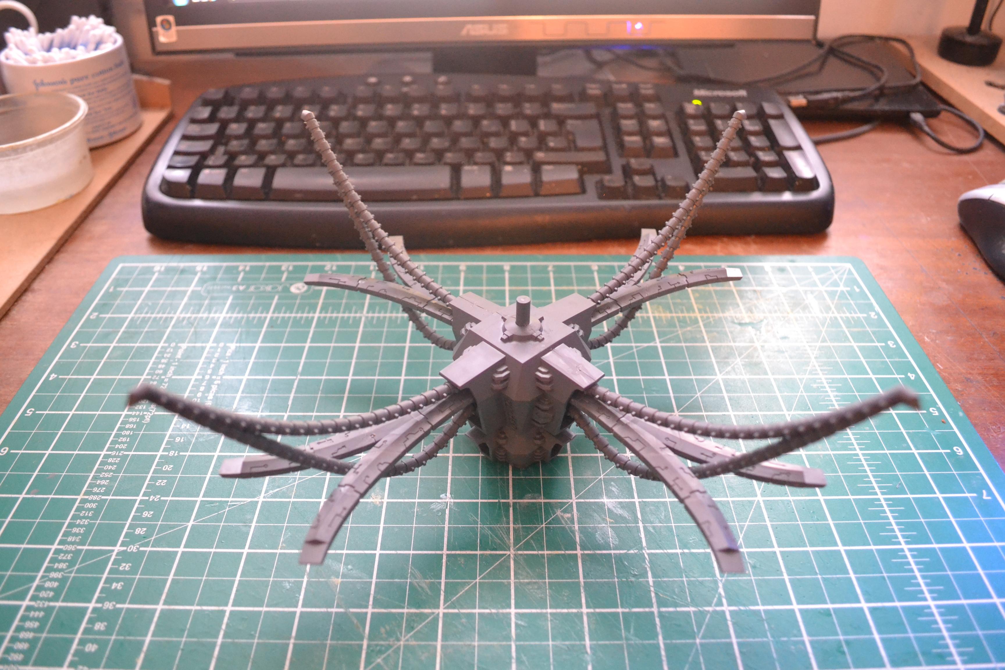 C'tan, Canoptek, Conversion, Guardians, Leach, Monolith, Necrons, Nightbringer, Pyramid, Sculpting, Tesseract Vault, Warhammer 40,000, Warhammer Fantasy