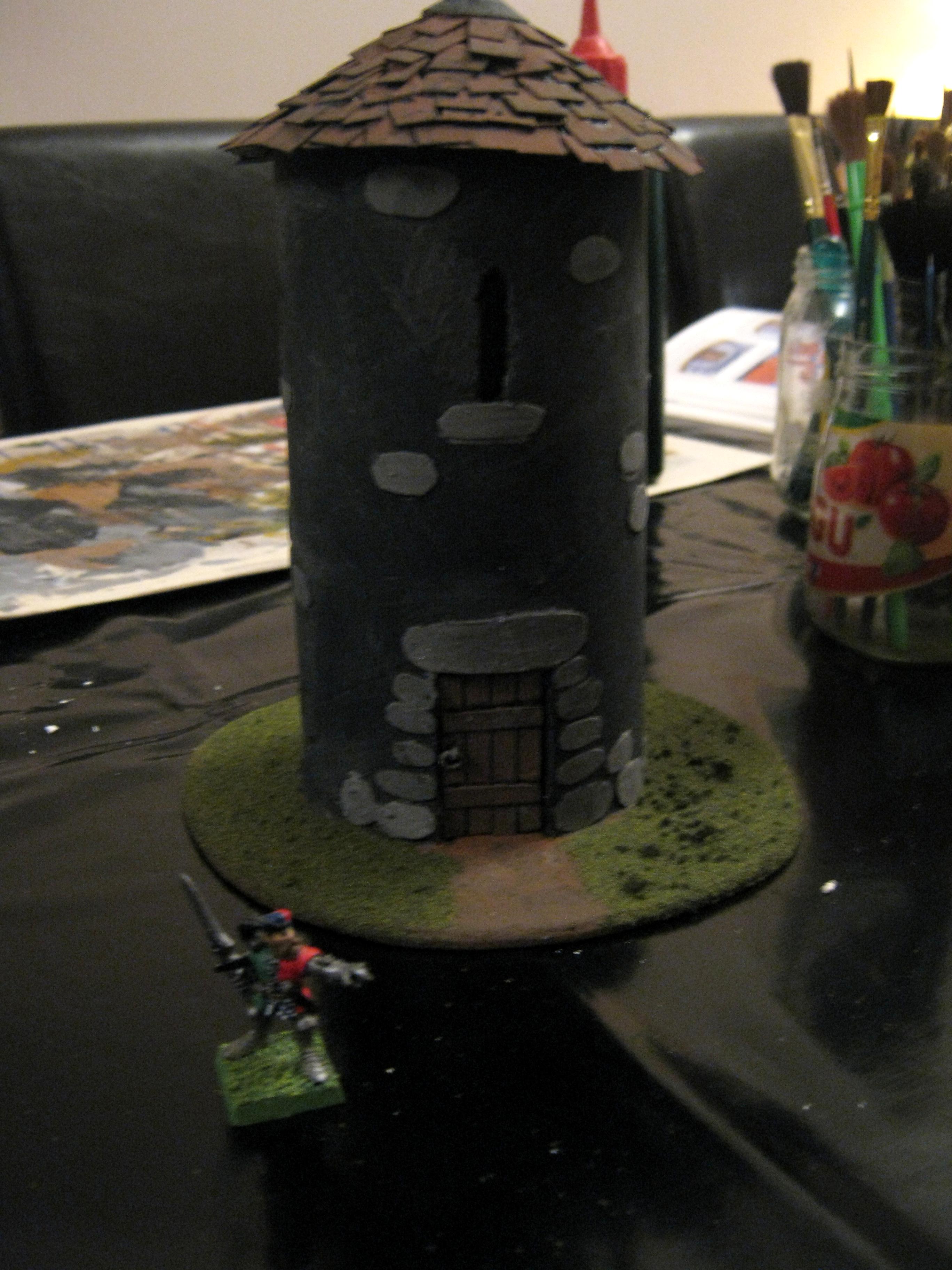 The Tower, painted by my 9yr old son :)