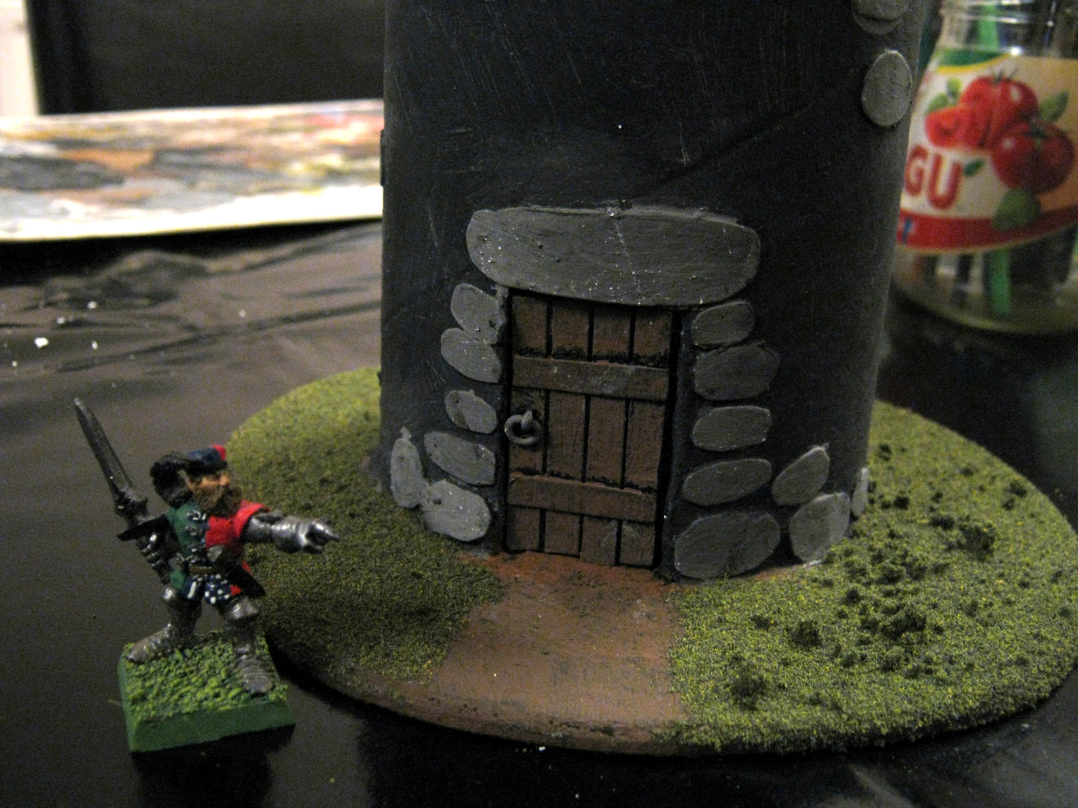 The Tower, painted by my 9yr old son :)