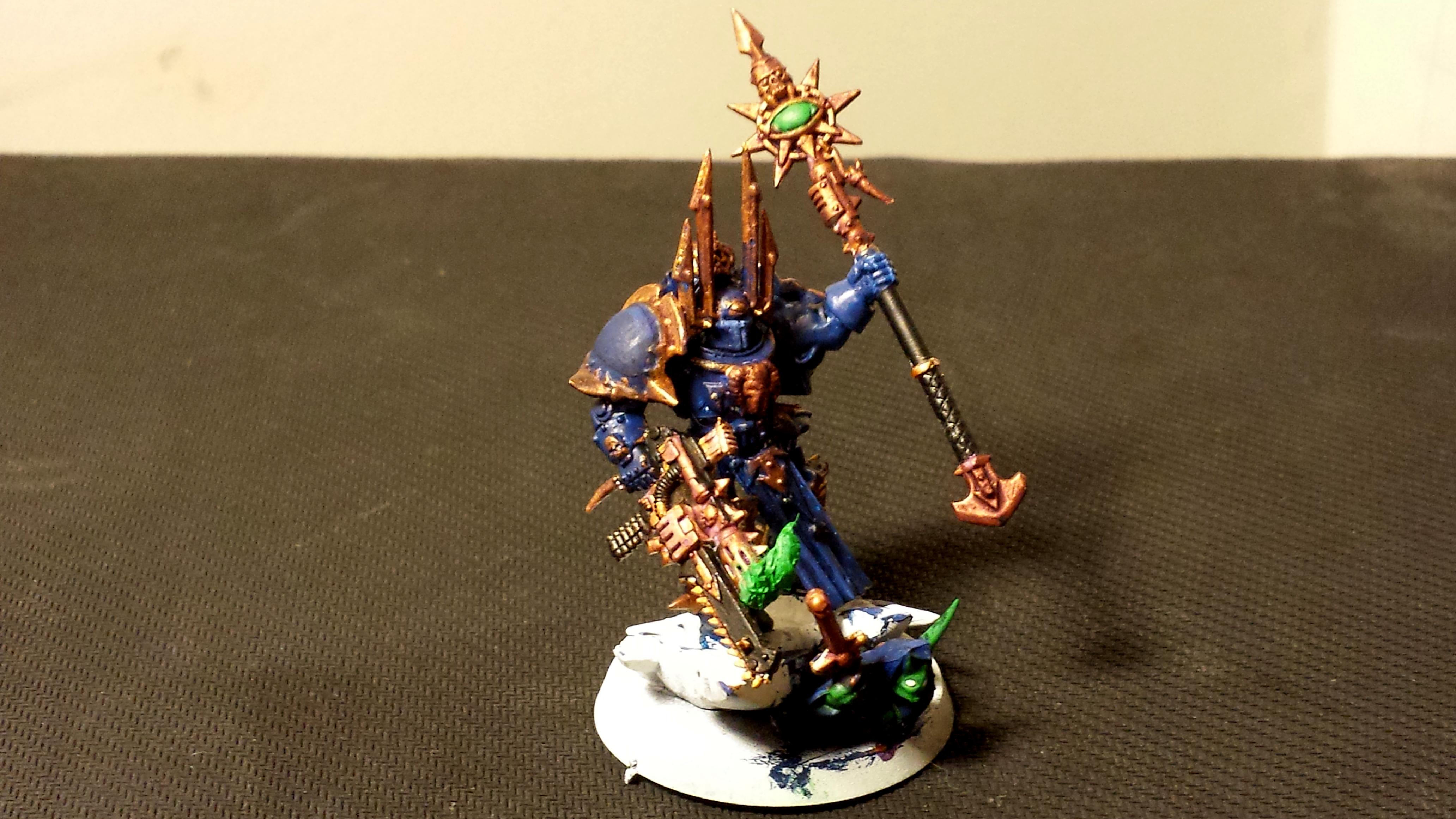 Chaos, Sorcerer, Space, Space Marines, Thousand Sons, Tzeentch