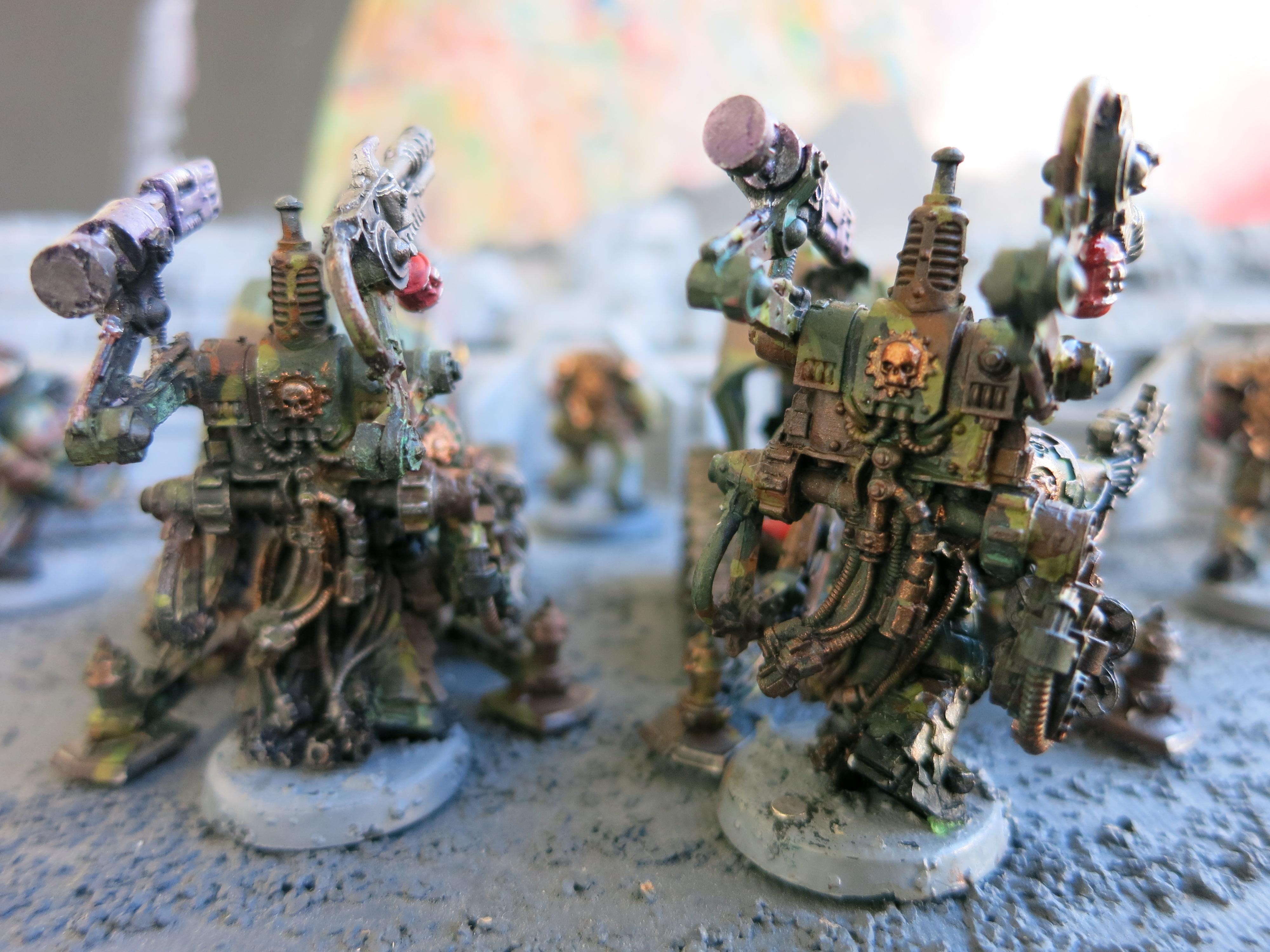 Camouflage, Servo Harness, Techmarine, Thunderfire Cannon