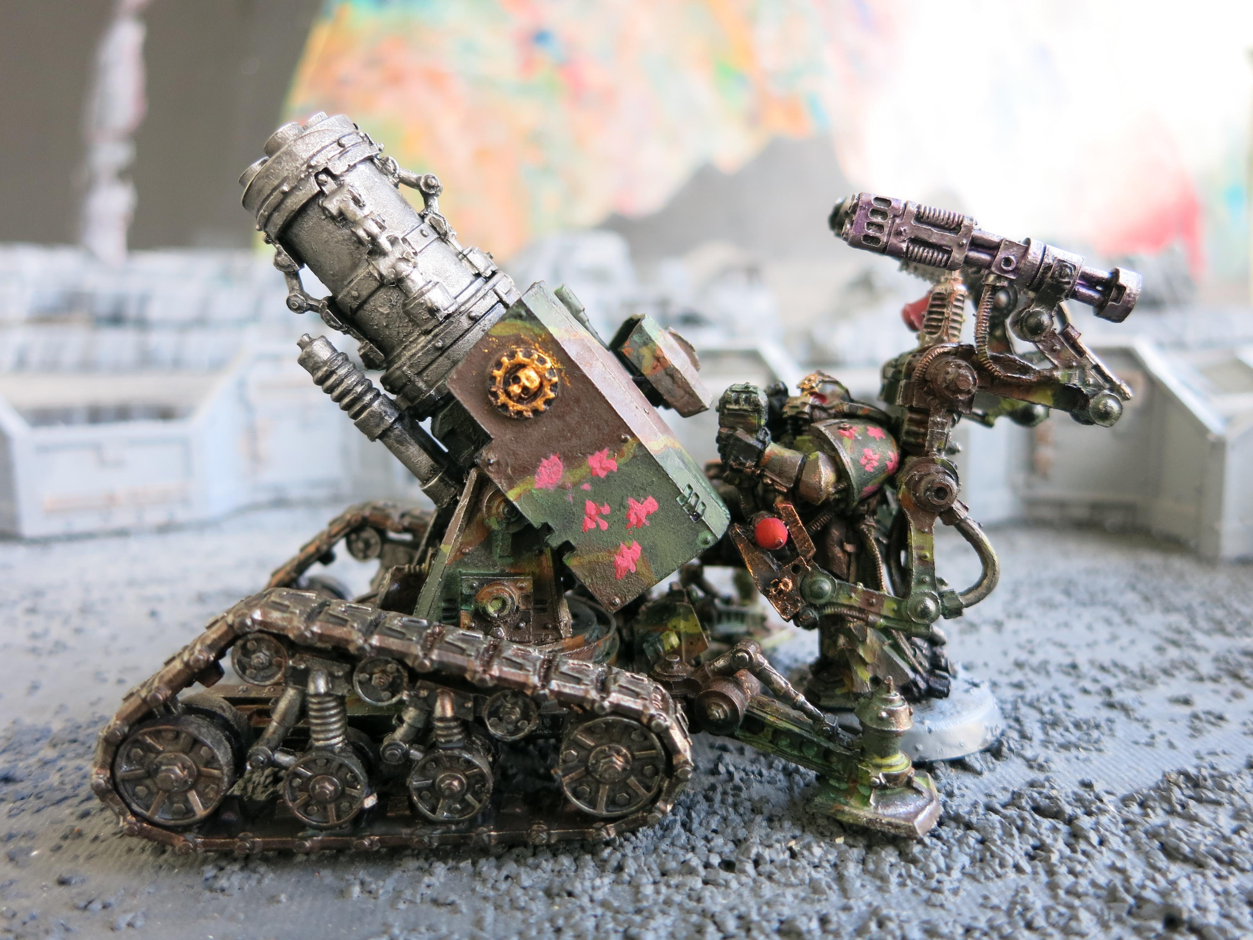 Camouflage, Servo Harness, Techmarine, Thunderfire Cannon