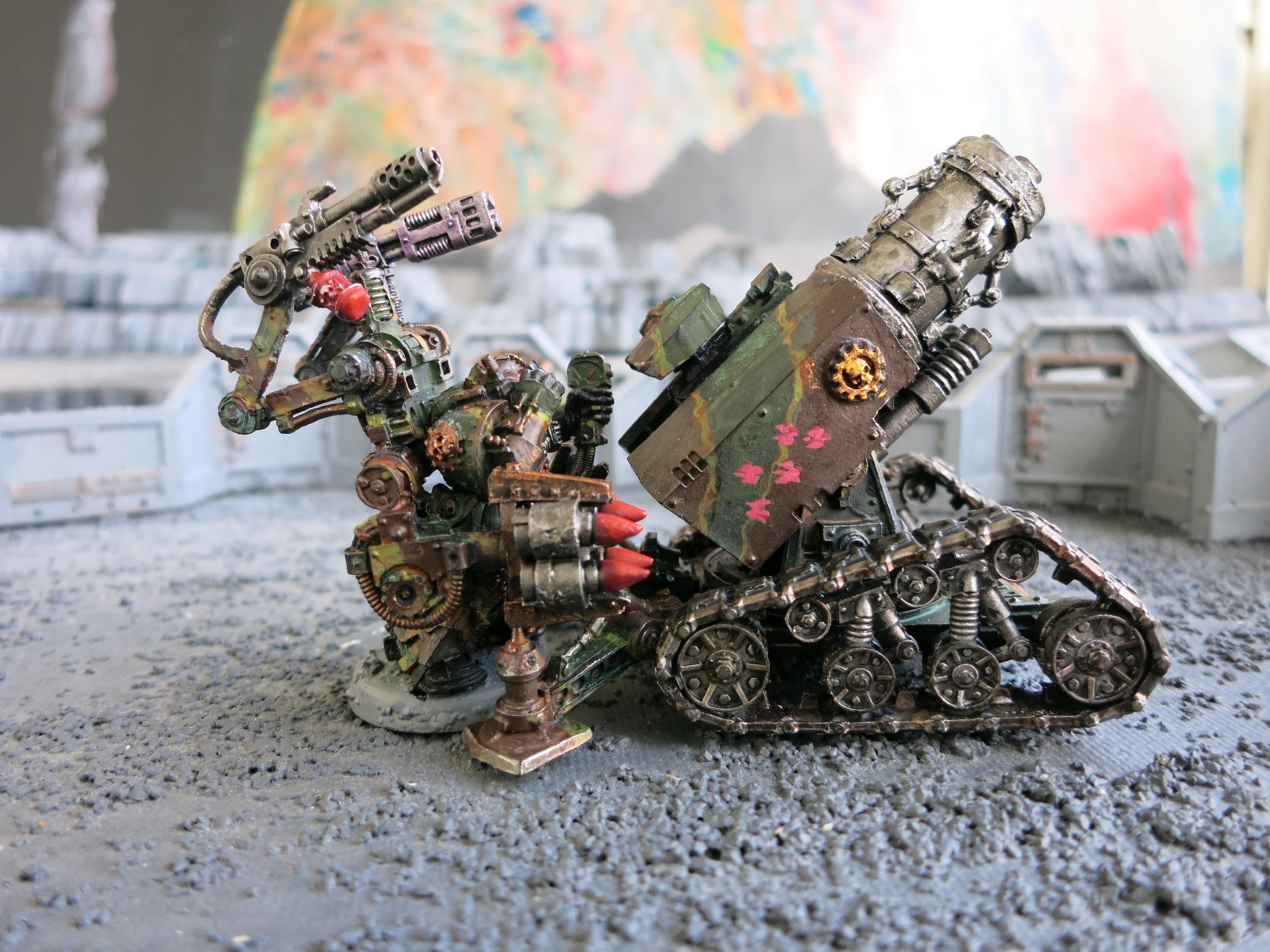 Camouflage, Servo Harness, Techmarine, Thunderfire Cannon
