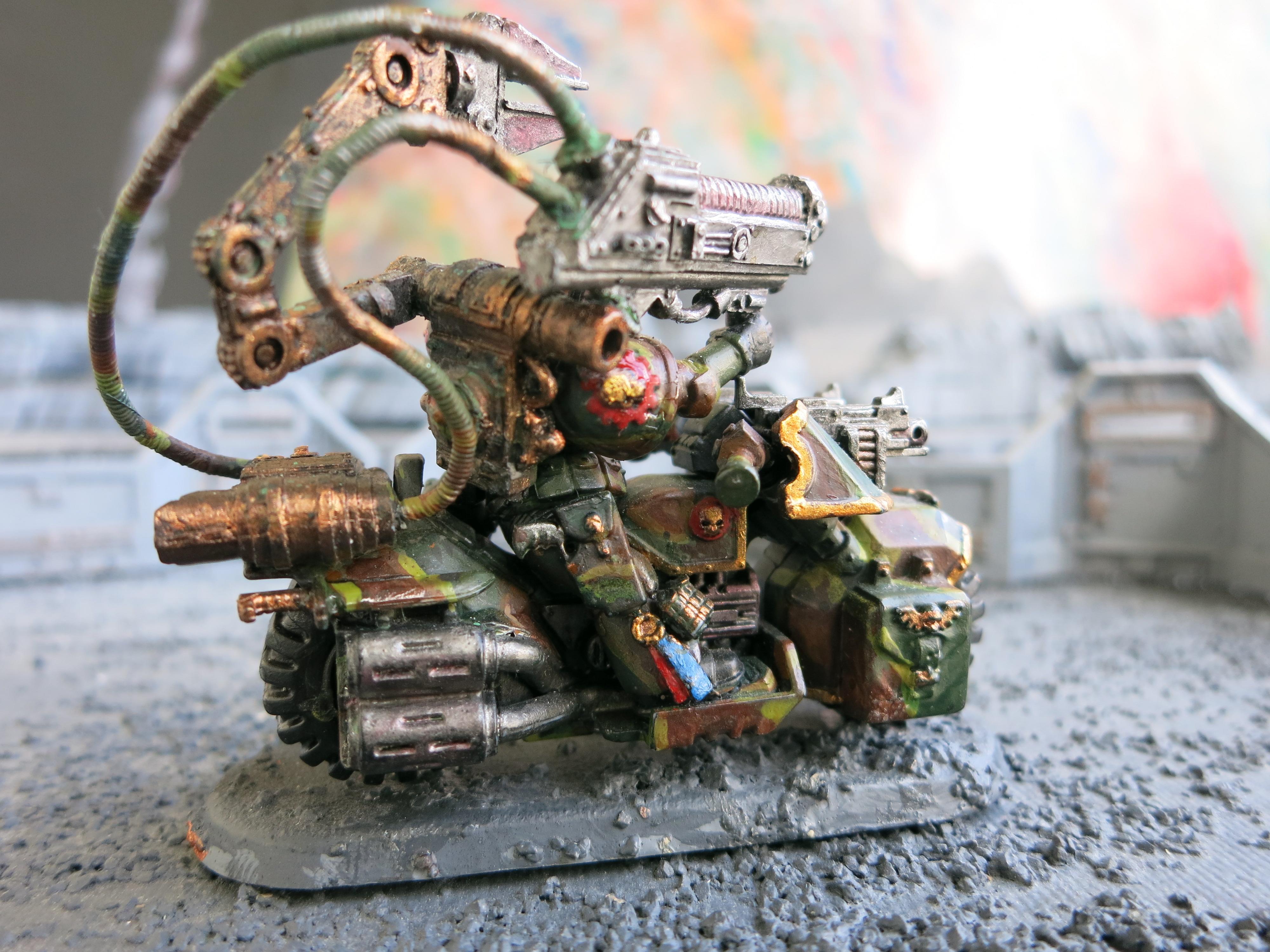 Bike, Camouflage, Conversion Beamer, Master Of The Forge