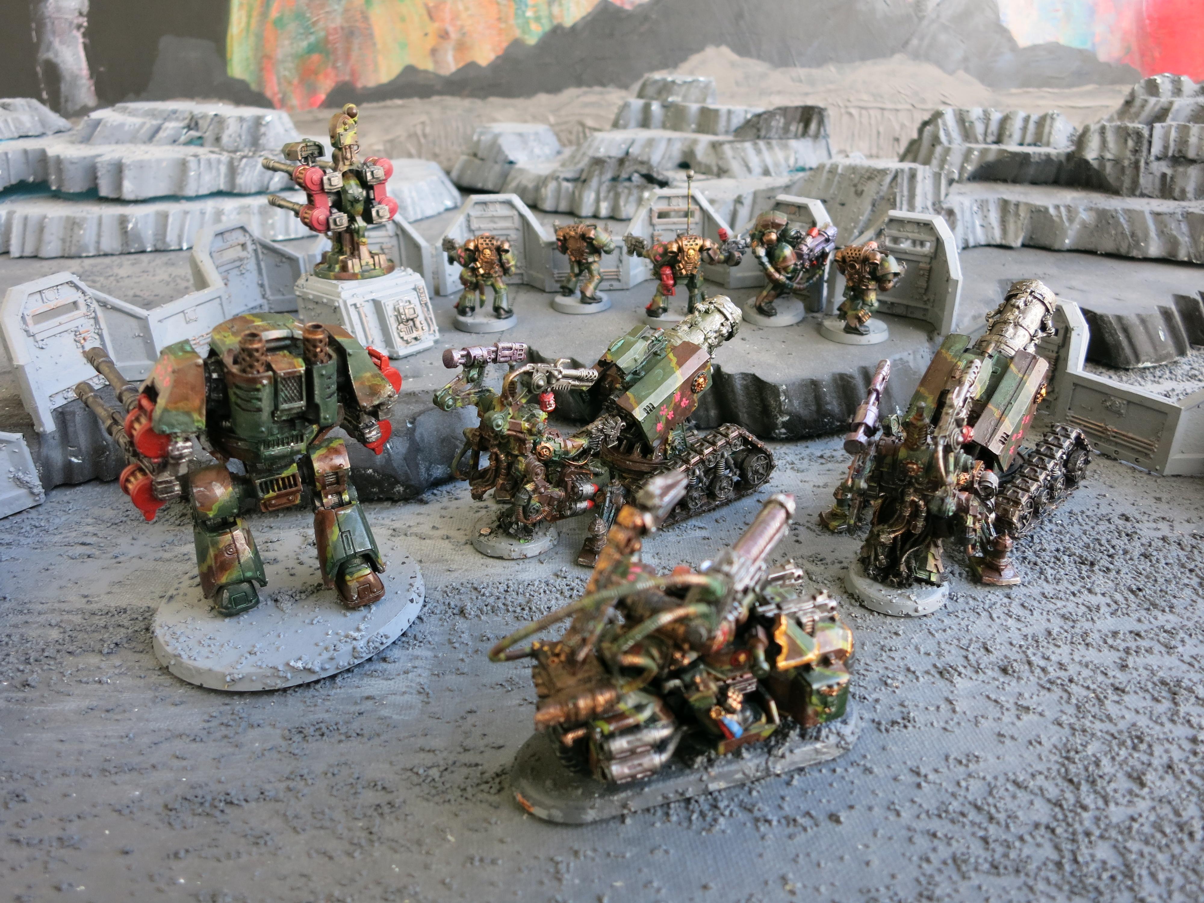 Camouflage, Dreadnought, Space Marines, Techmarine
