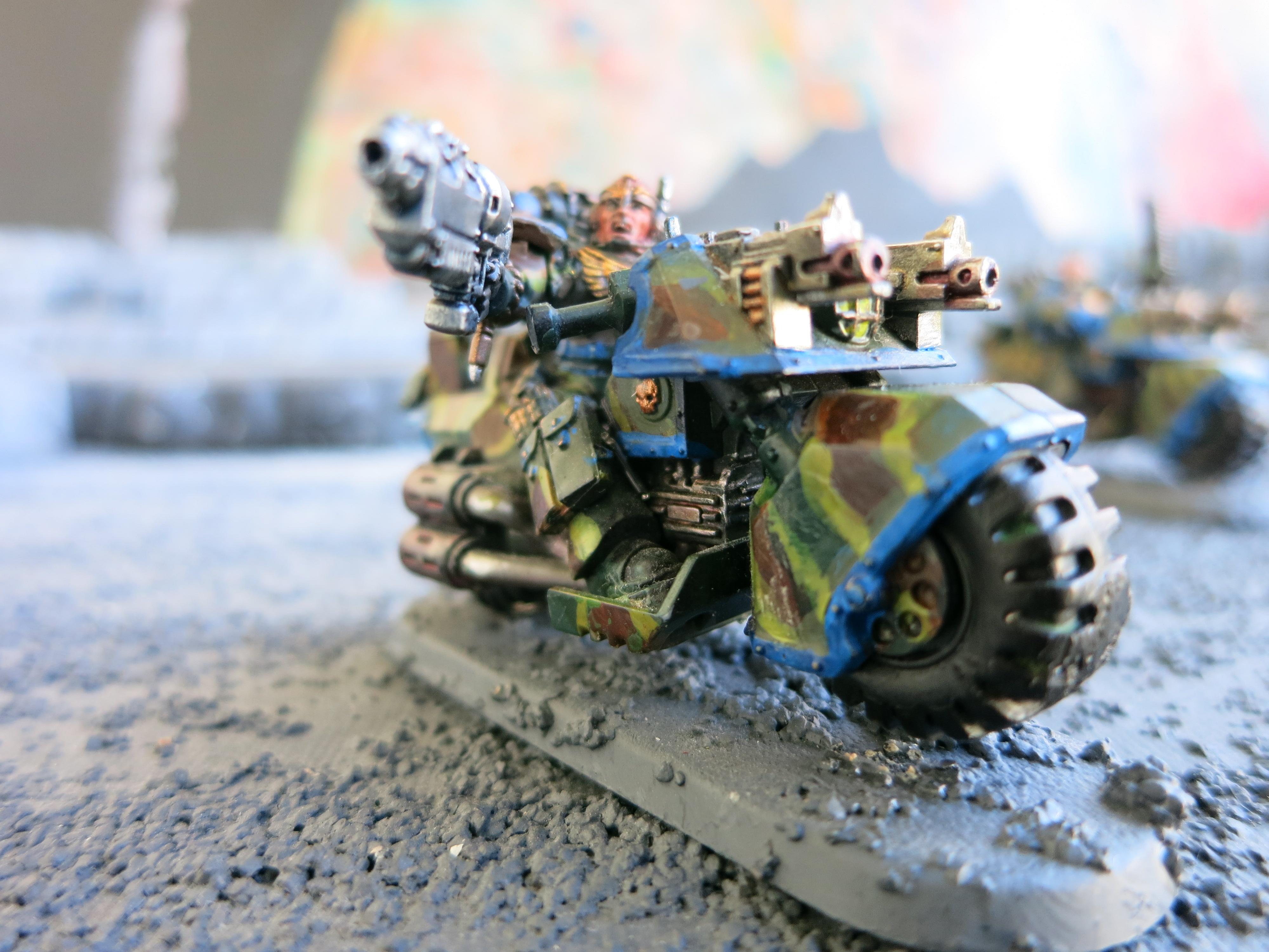 Bike, Camouflage, Grav Gun