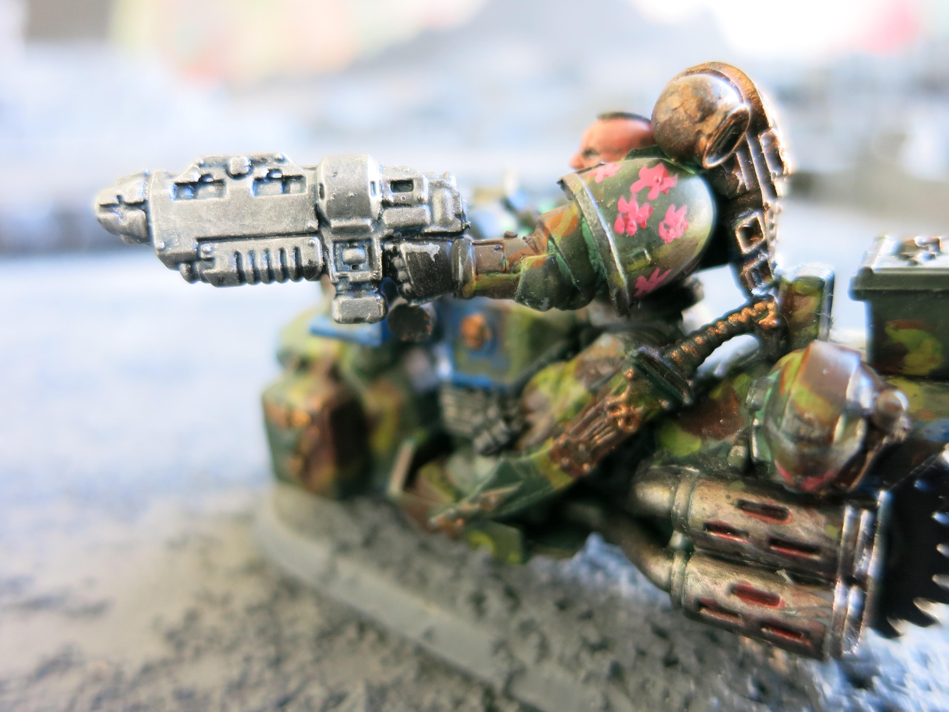 Bike, Camouflage, Grav Gun