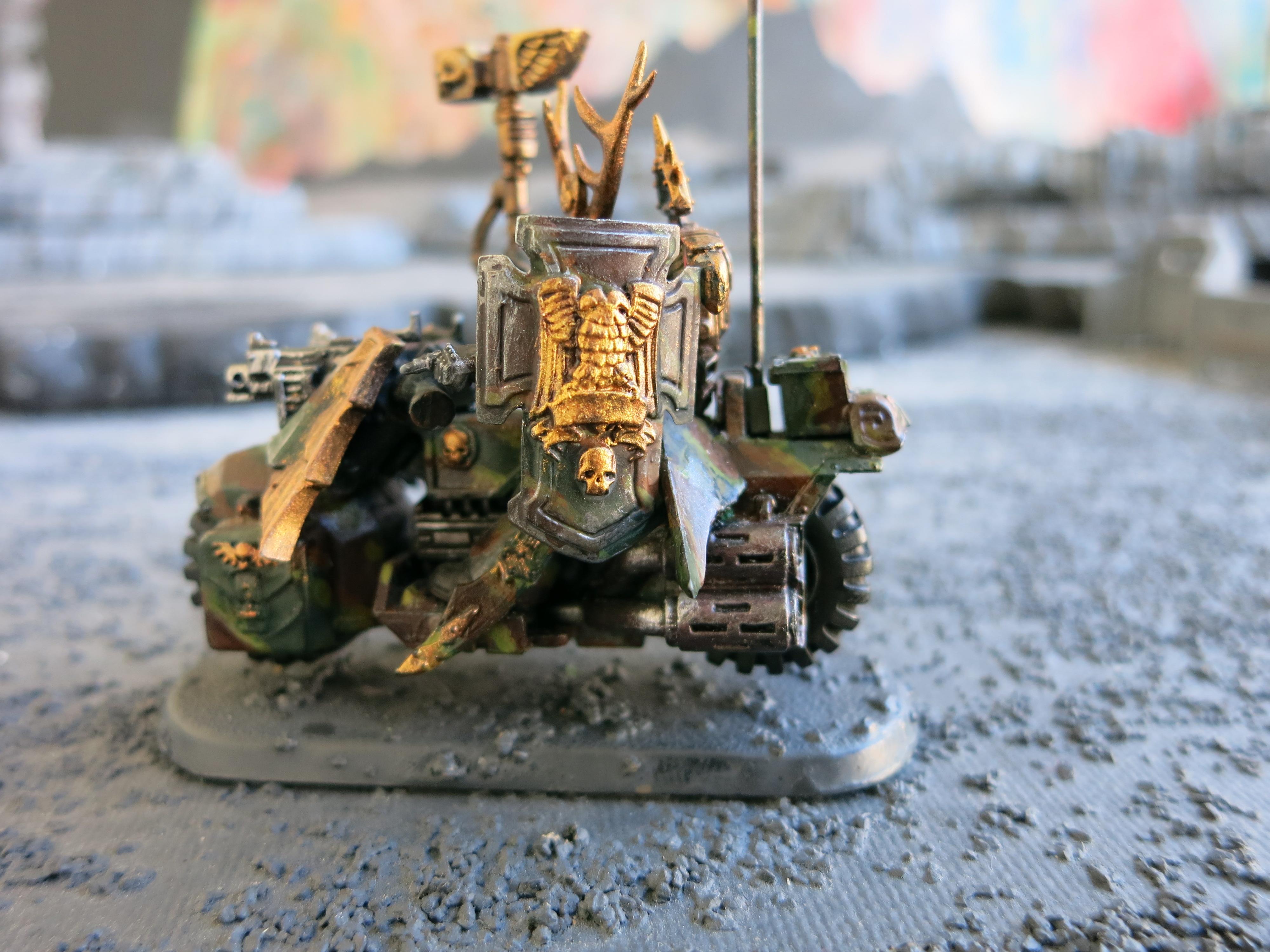 Bike, Camouflage, Chapter Master, Shield Eternal, Thunder Hammer