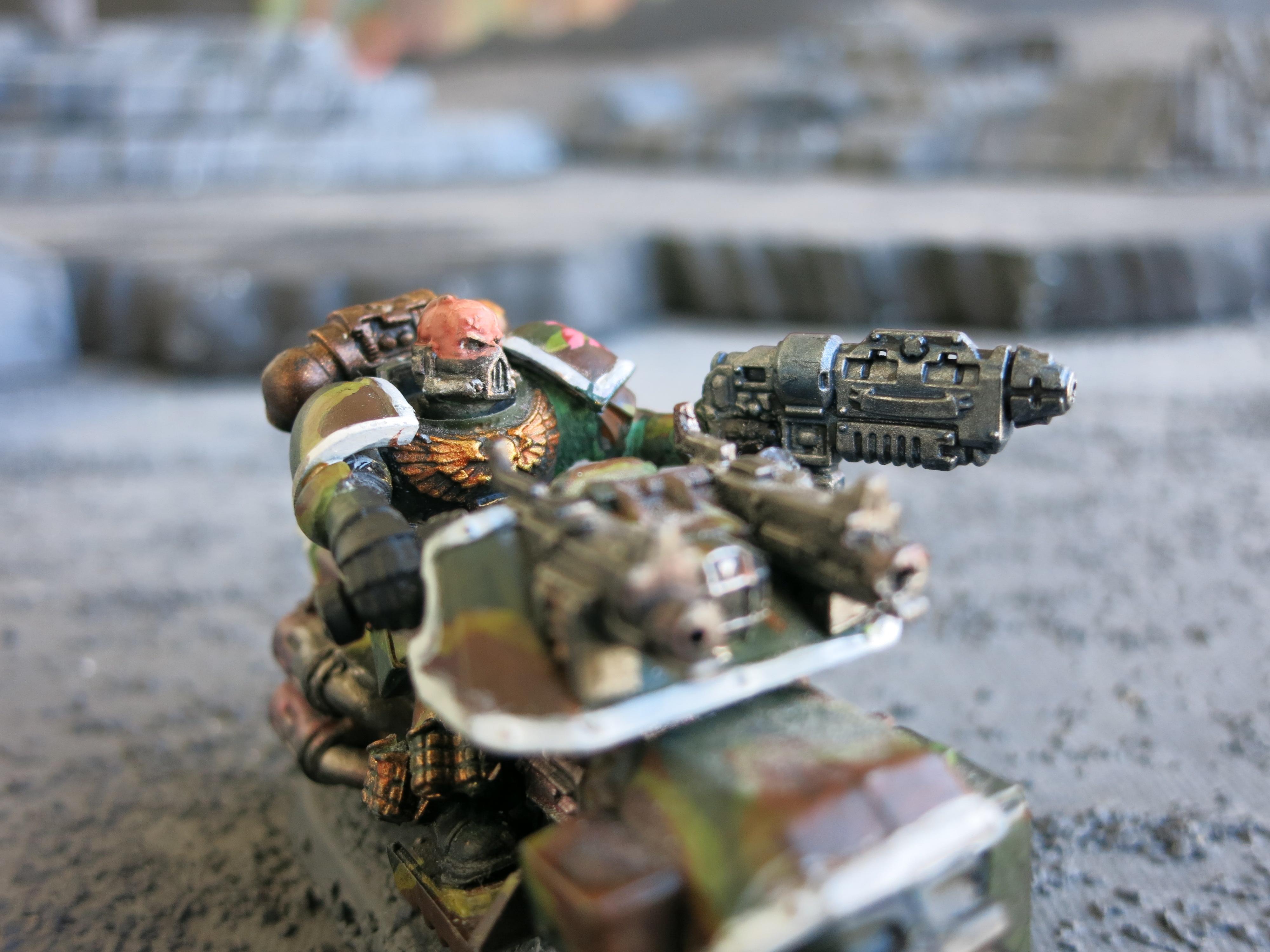 Bike, Camouflage, Grav Gun