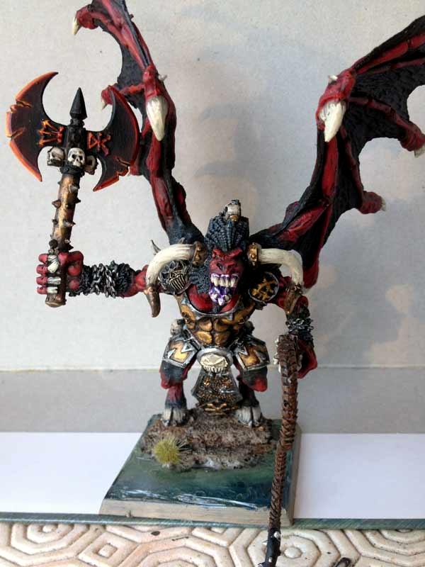 Bloodthirster, Chaos, Daemons, Greater, Khorne, Warhammer Fantasy