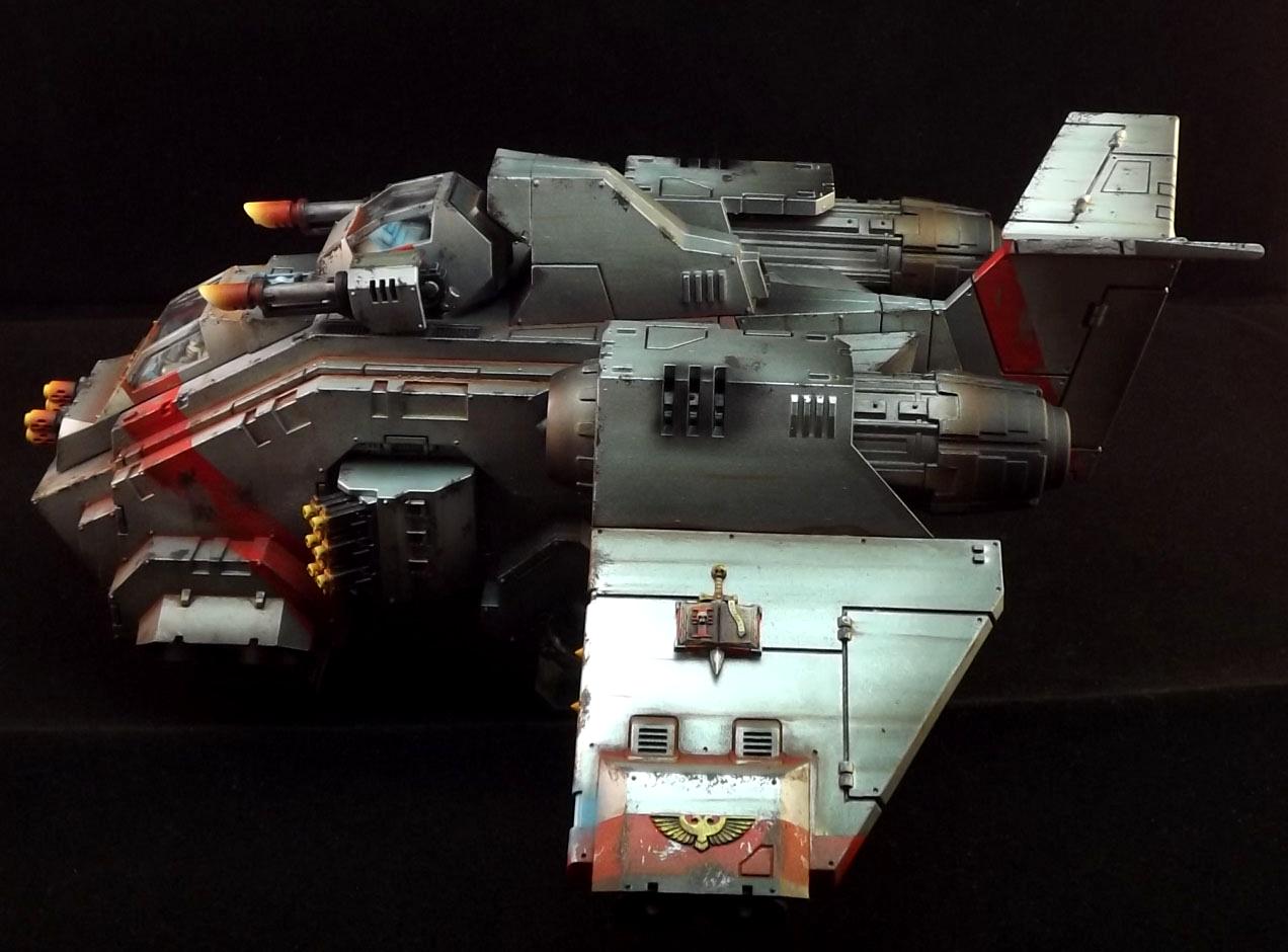Dust, Rust, Space Marines, Stormraven, Warhammer 40,000