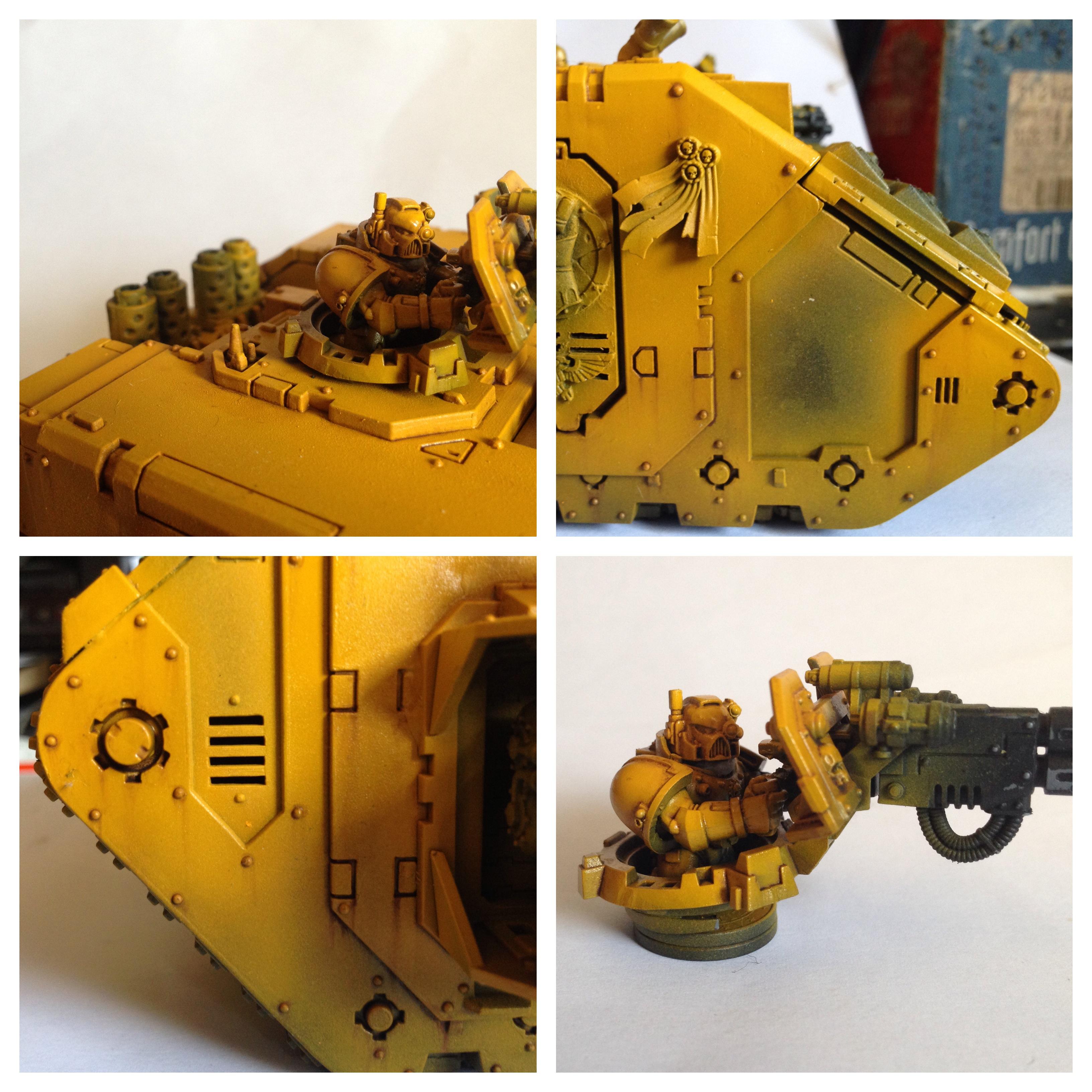 Imperial Fists, Land Raider, Work In Progress