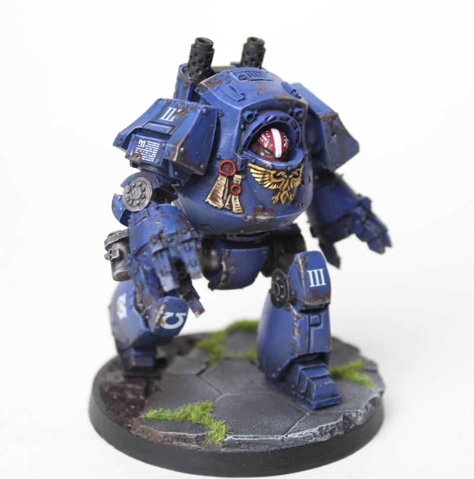 Brush 4 Hire, Contemptor, Forge World, Ultramarines, Warhammer 40,000