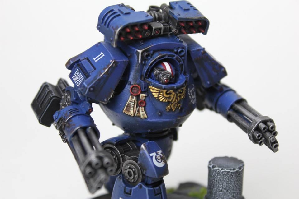 Brush 4 Hire, Contemptor, Forge World, Ultramarines, Warhammer 40,000