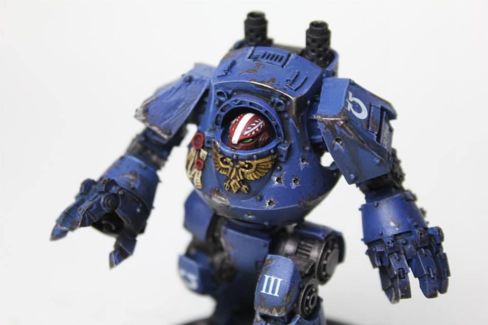 Brush 4 Hire, Contemptor, Forge World, Ultramarines, Warhammer 40,000