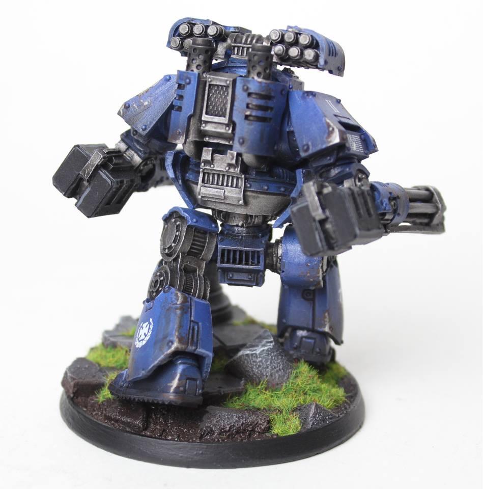 Brush 4 Hire, Contemptor, Forge World, Ultramarines, Warhammer 40,000