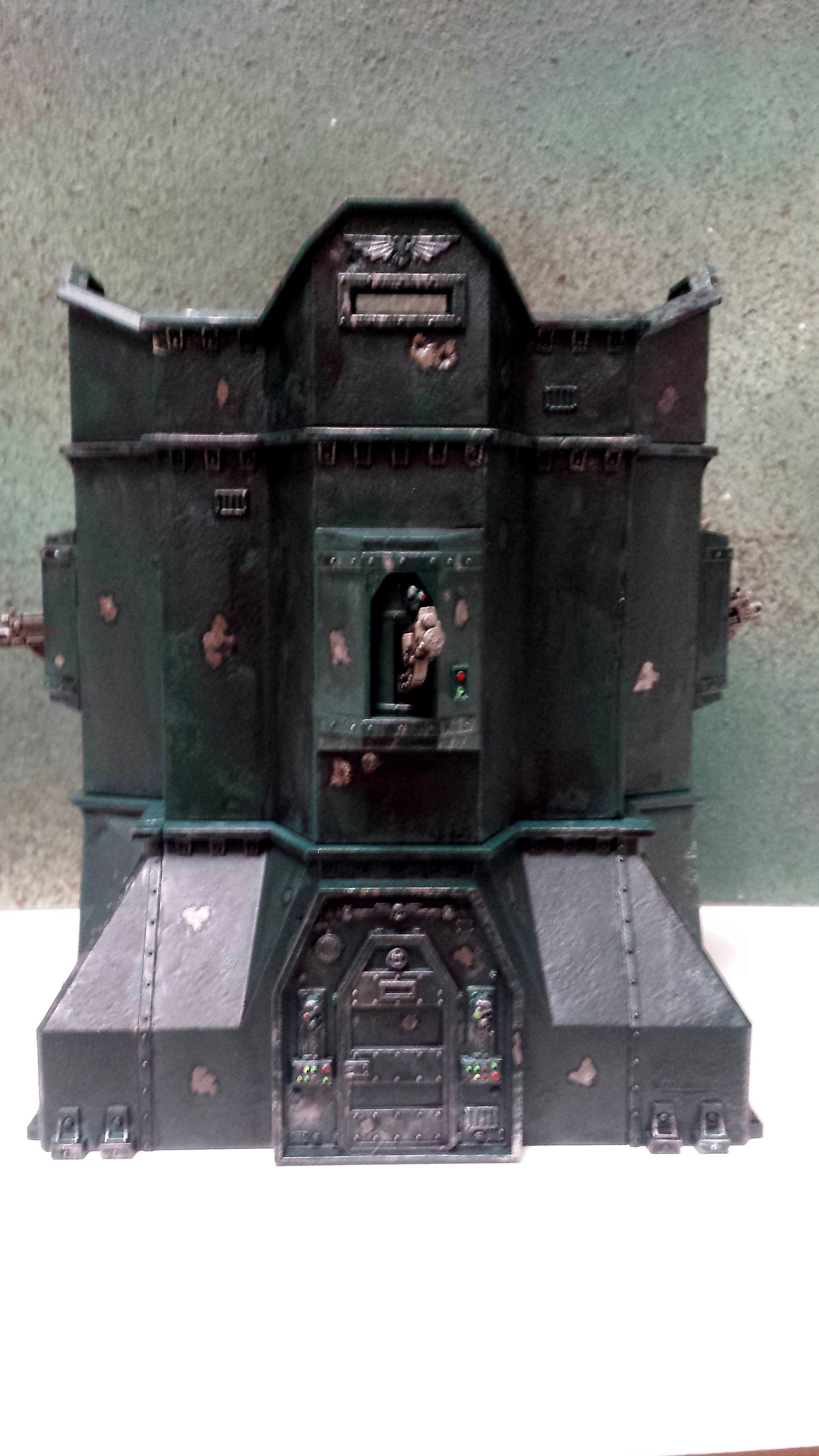 Chaos Space Marines, Custom, Imperial Bastian, Imperial Bastion, Magnet, Orks, Warhammer 40,000