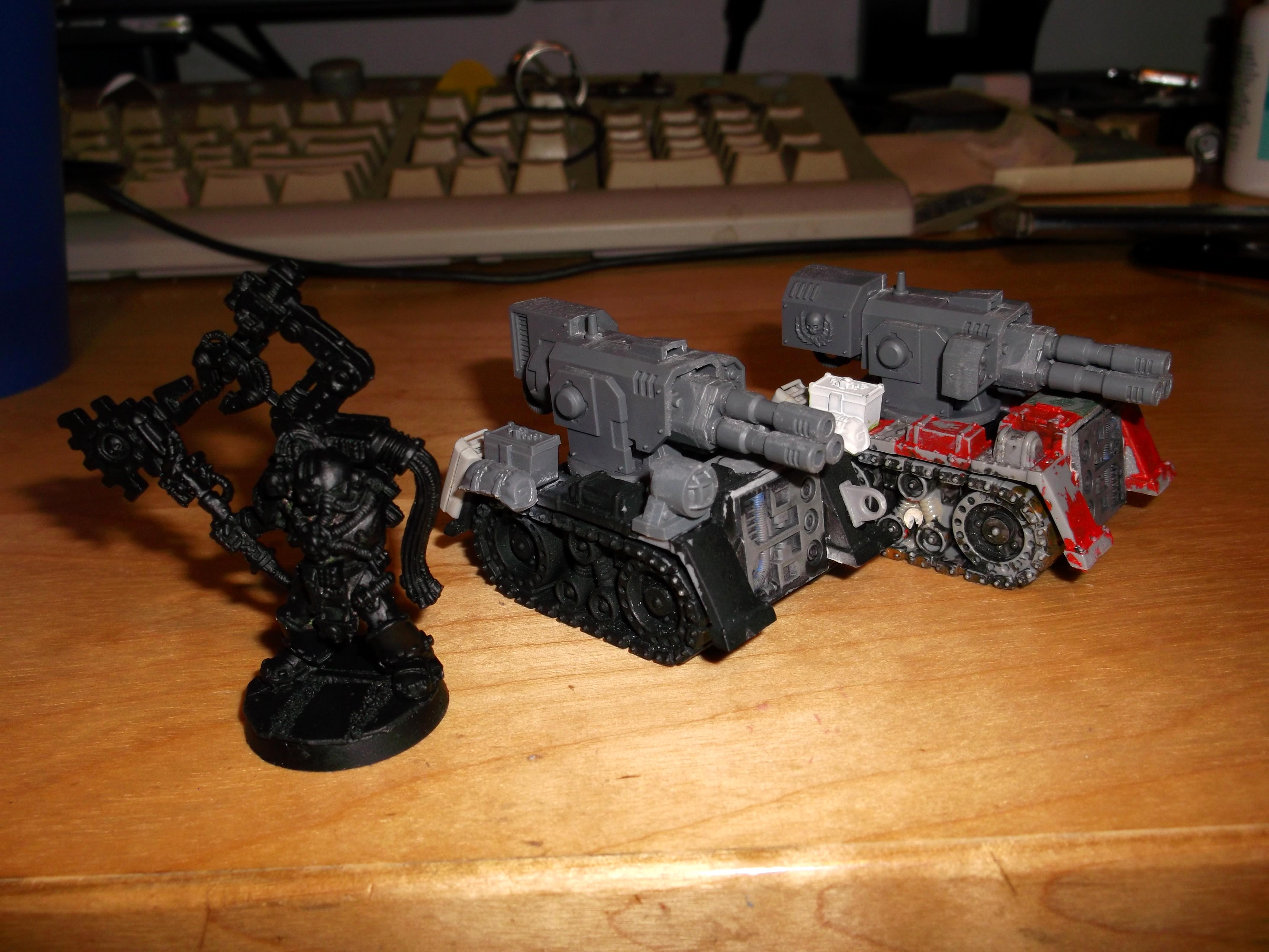 Conversion, Space Marines, Thunderfire Cannon, Thunderfire Cannons