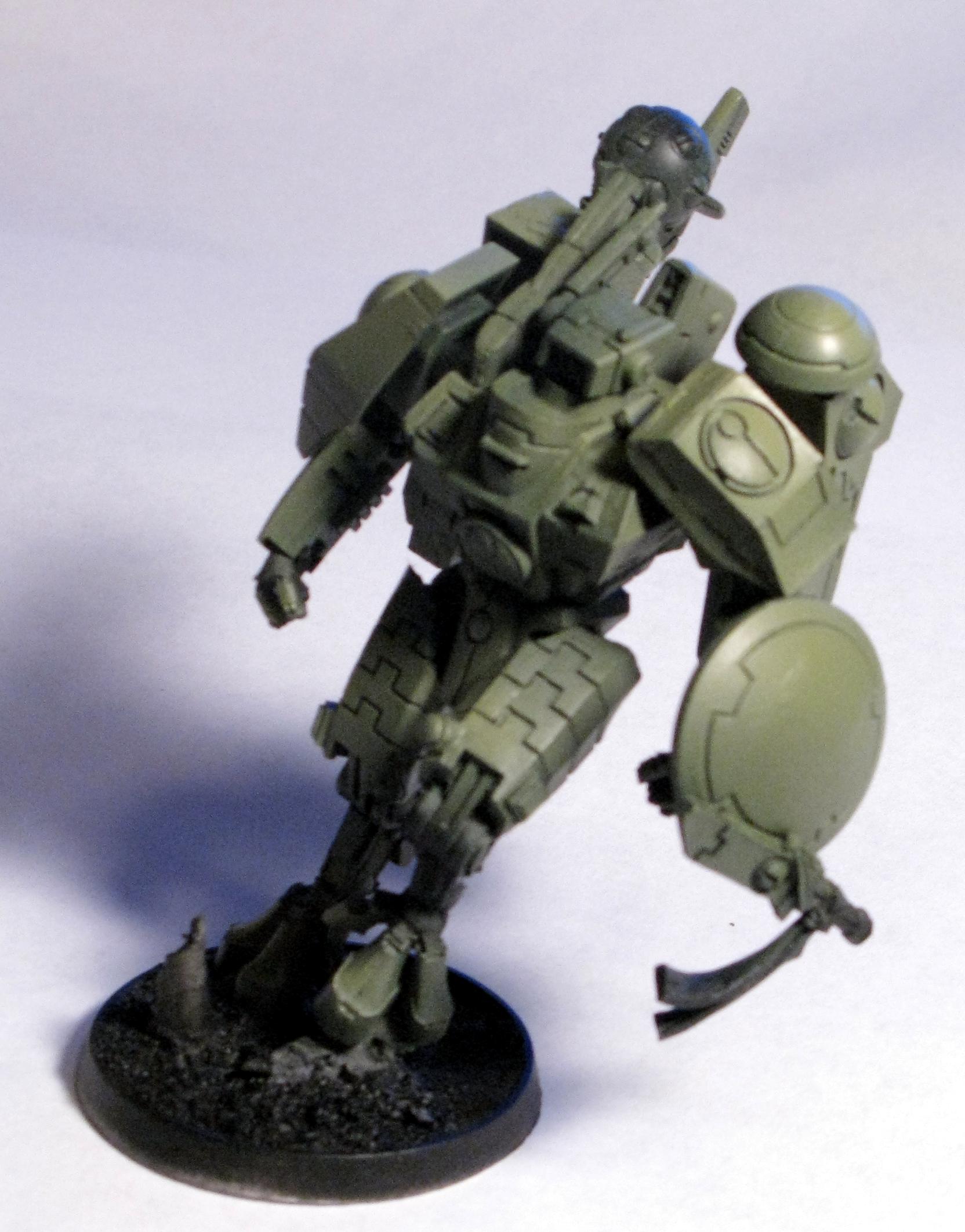 Airbrush, Blasted Wetlands, Brown, Gradient, Green, Gritty, Secret Weapon, Swamp, Tau, Weathered, Work In Progress