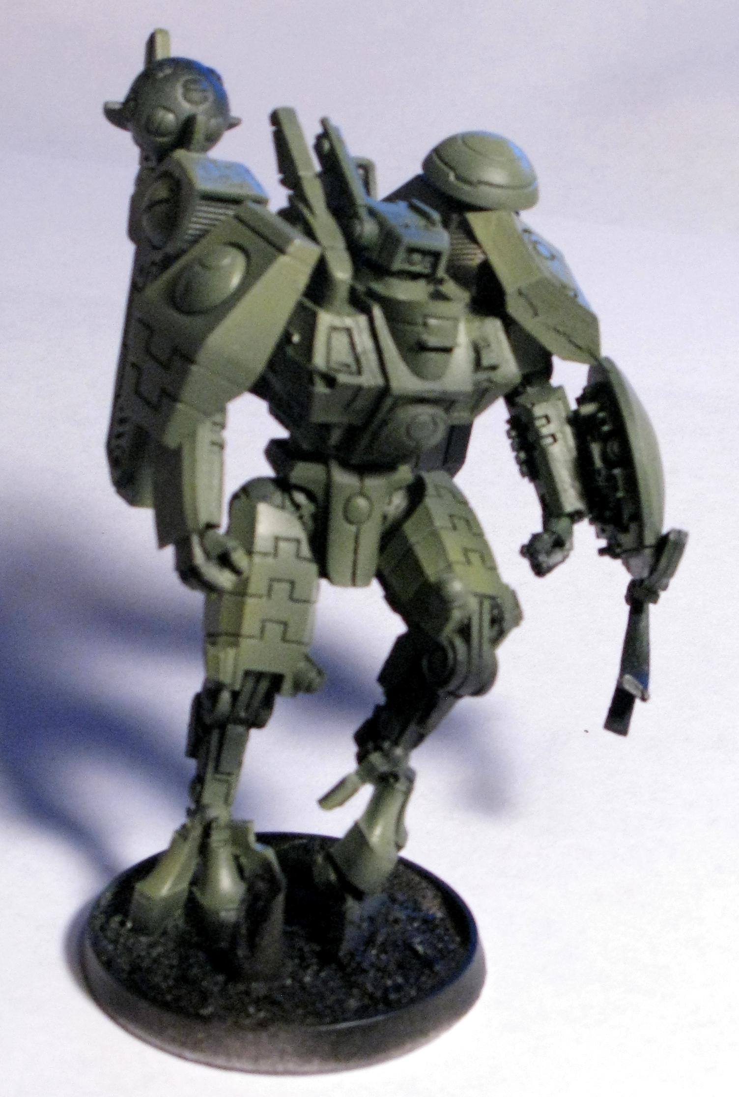 Airbrush, Blasted Wetlands, Brown, Gradient, Green, Gritty, Secret Weapon, Swamp, Tau, Weathered, Work In Progress