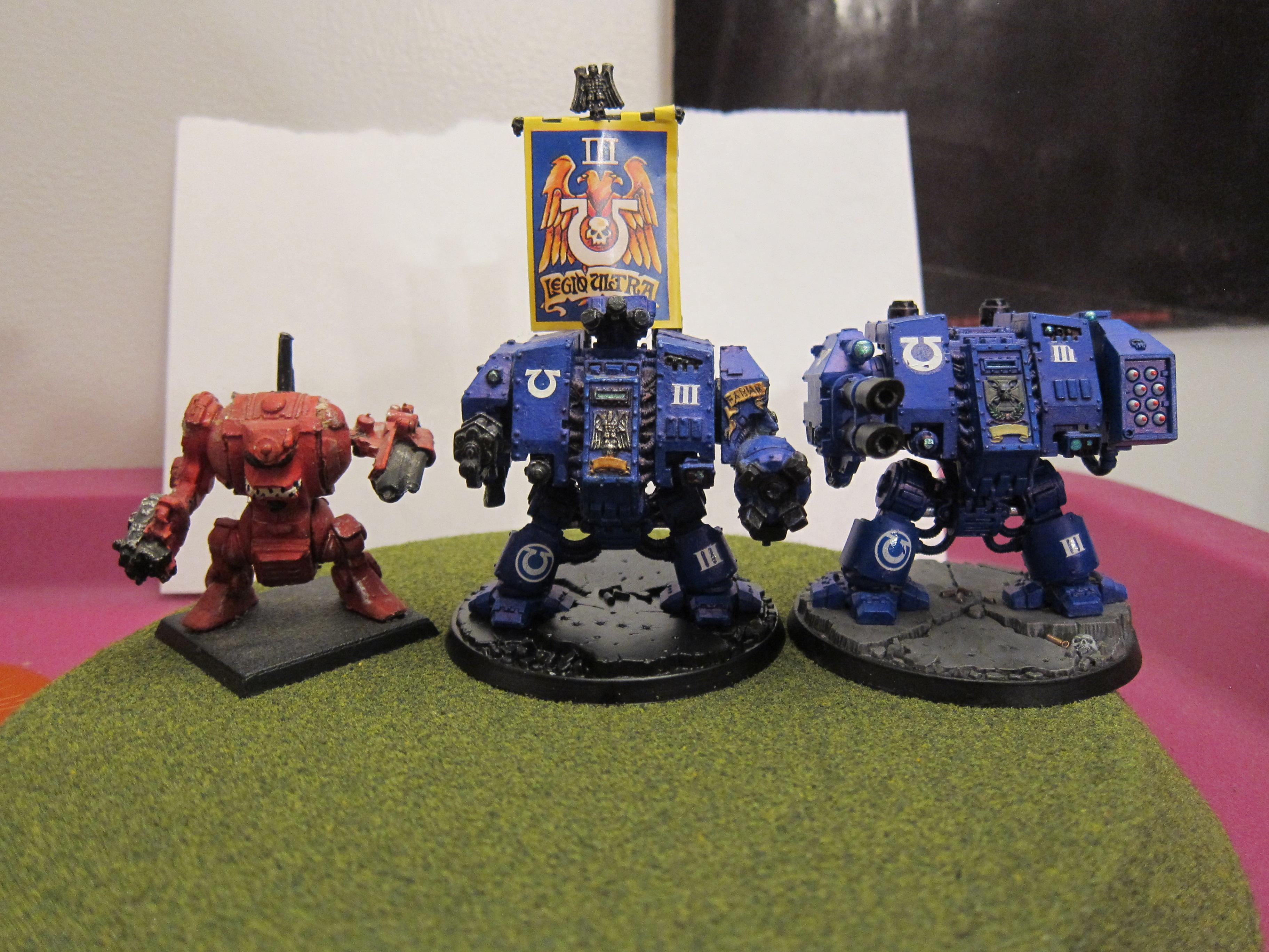 Dreadnought, Space Marines, Ultramarines, Warhammer 40,000 - Dreads ...