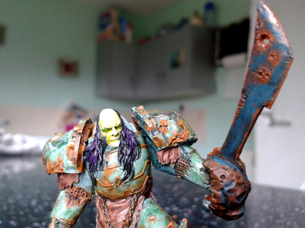 Aspiring Champion, Chaos, Chaos Space Marines, Nurgle, Warhammer 40,000