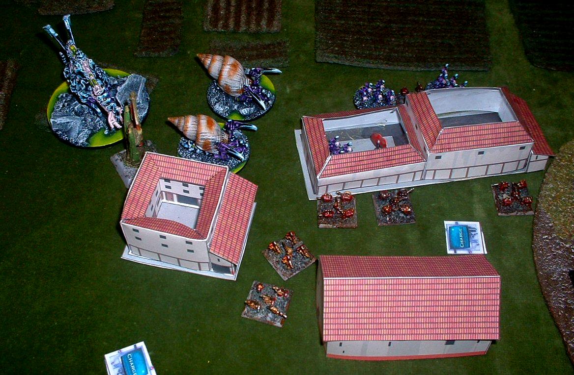 6mm, Terrain, Mortarion vs Dominatrix