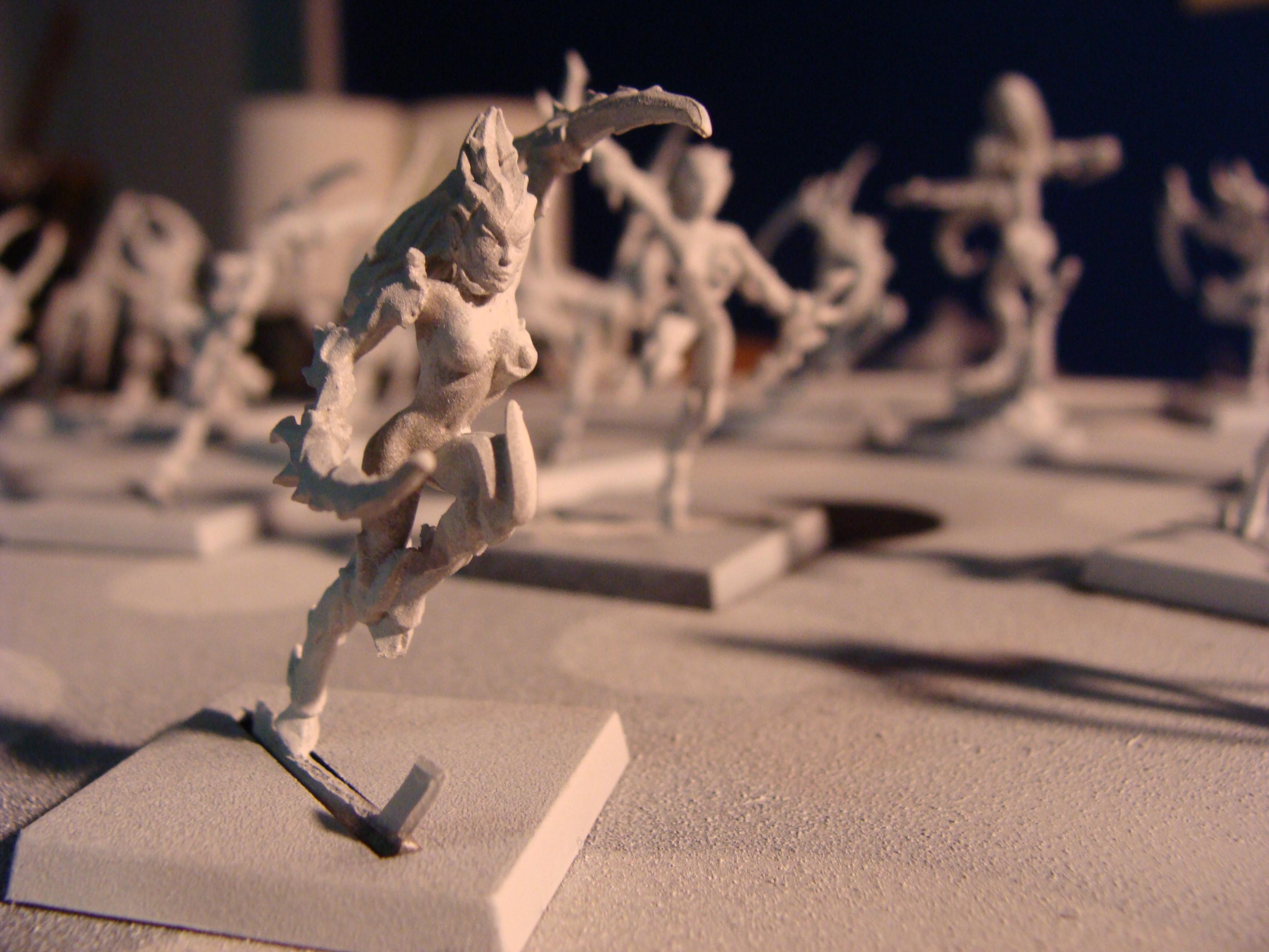 Daemon Princess, Daemonettes, Slaanesh, Work In Progress