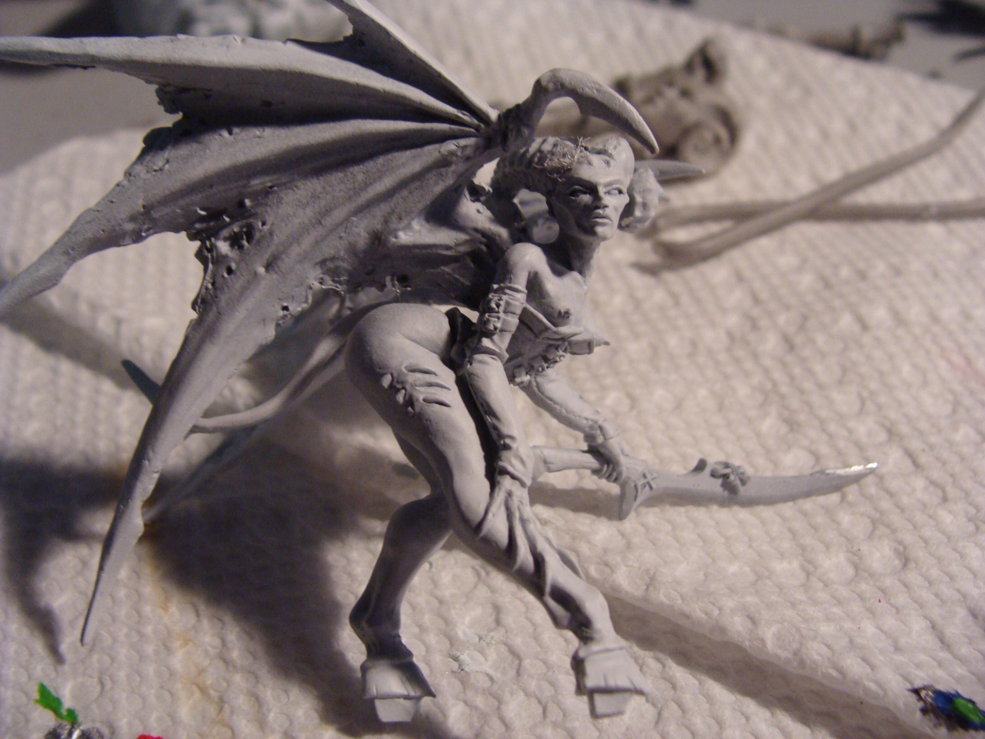 Daemon Princess, Daemonettes, Slaanesh, Work In Progress
