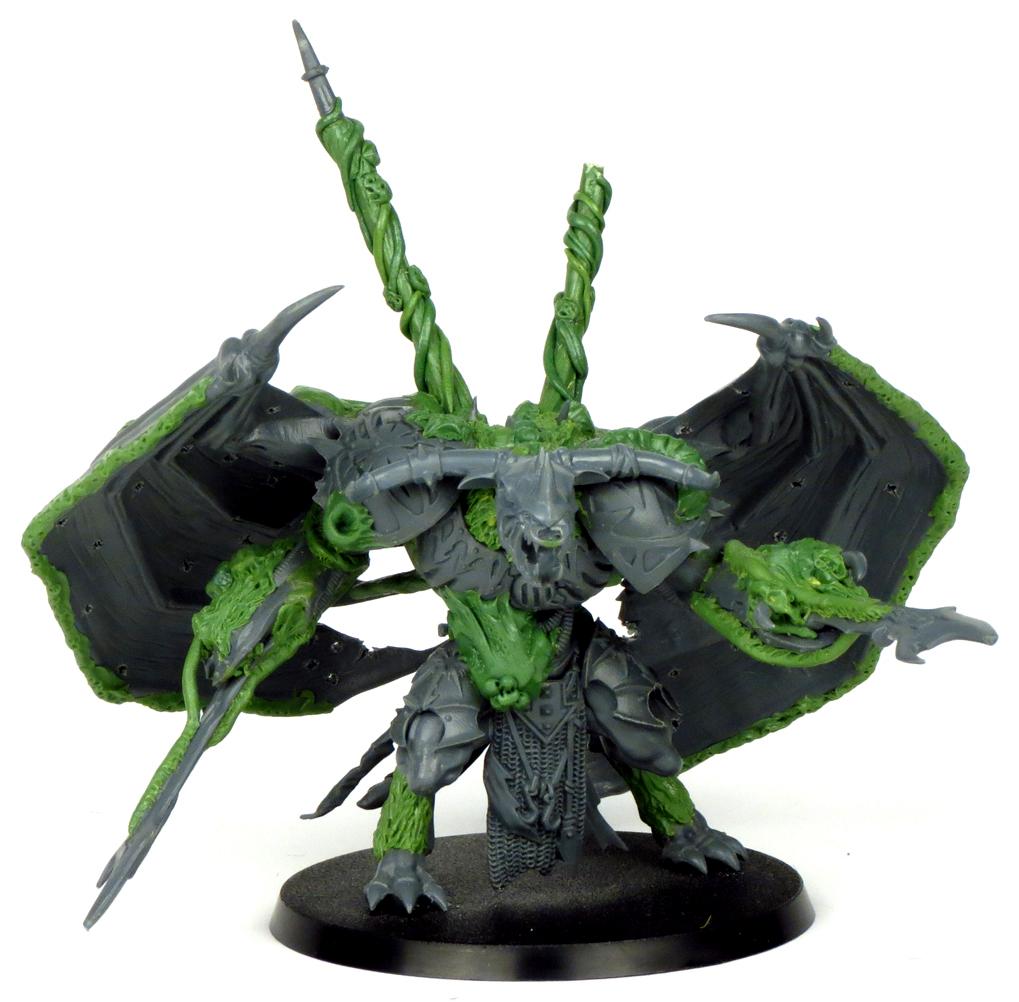Chaos, Chaos Space Marines, Conversion, Daemon Prince, Daemons, Nurgle