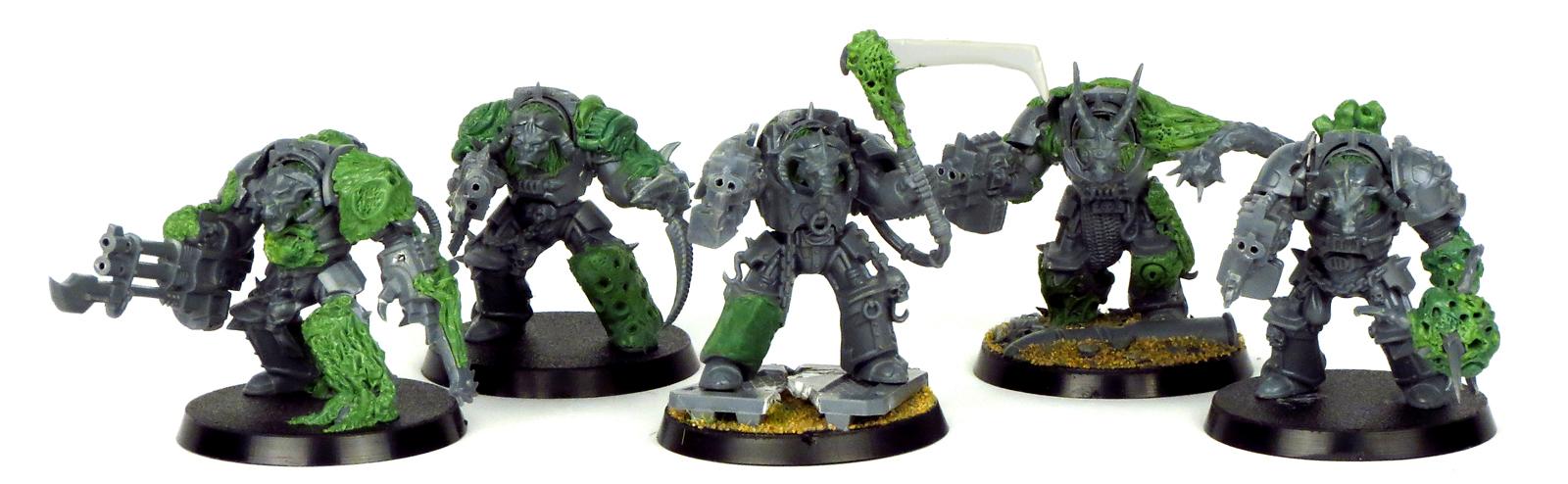 Chaos, Chaos Space Marines, Conversion, Nurgle, Terminator Armor